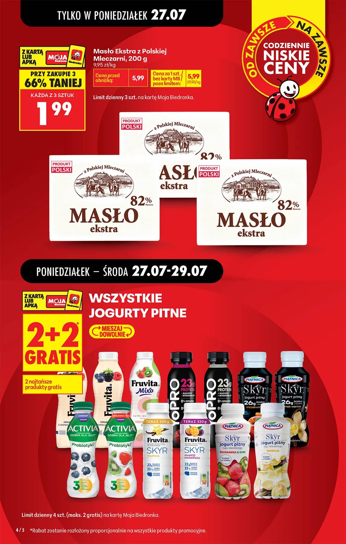 Biedronka - Codziennie niskie ceny P - oferta od 27.07 6 puslapis