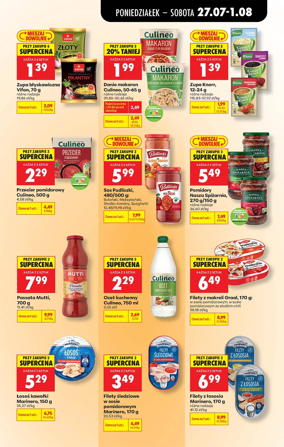 Biedronka - Codziennie niskie ceny P - oferta od 27.07 61 puslapis