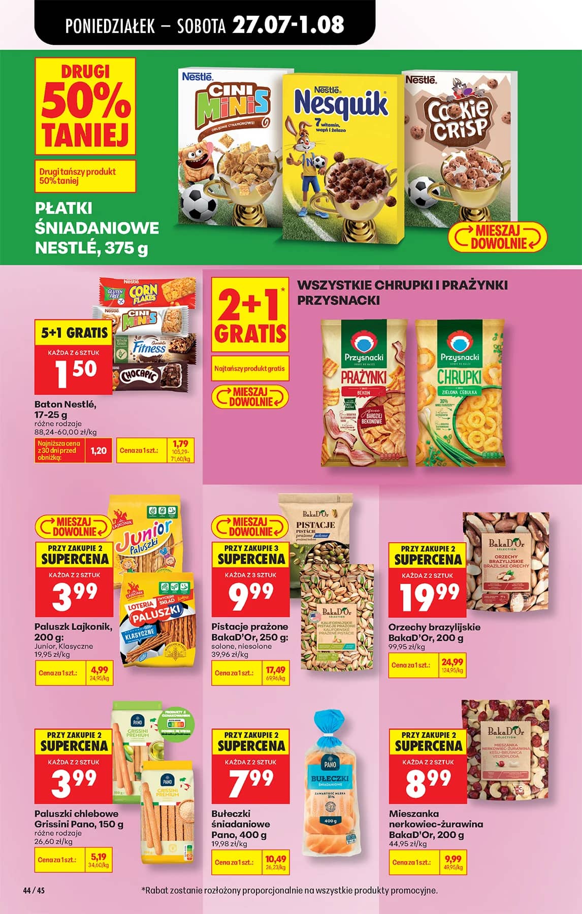Biedronka - Codziennie niskie ceny P - oferta od 27.07 64 puslapis