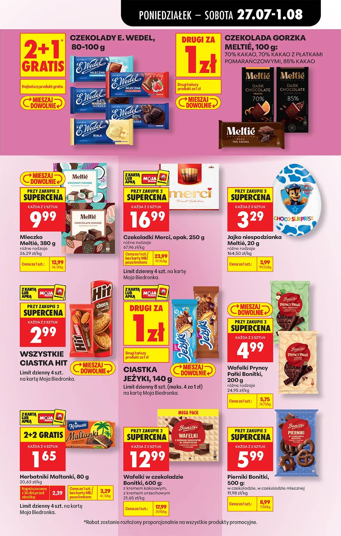 Biedronka - Codziennie niskie ceny P - oferta od 27.07 65 puslapis