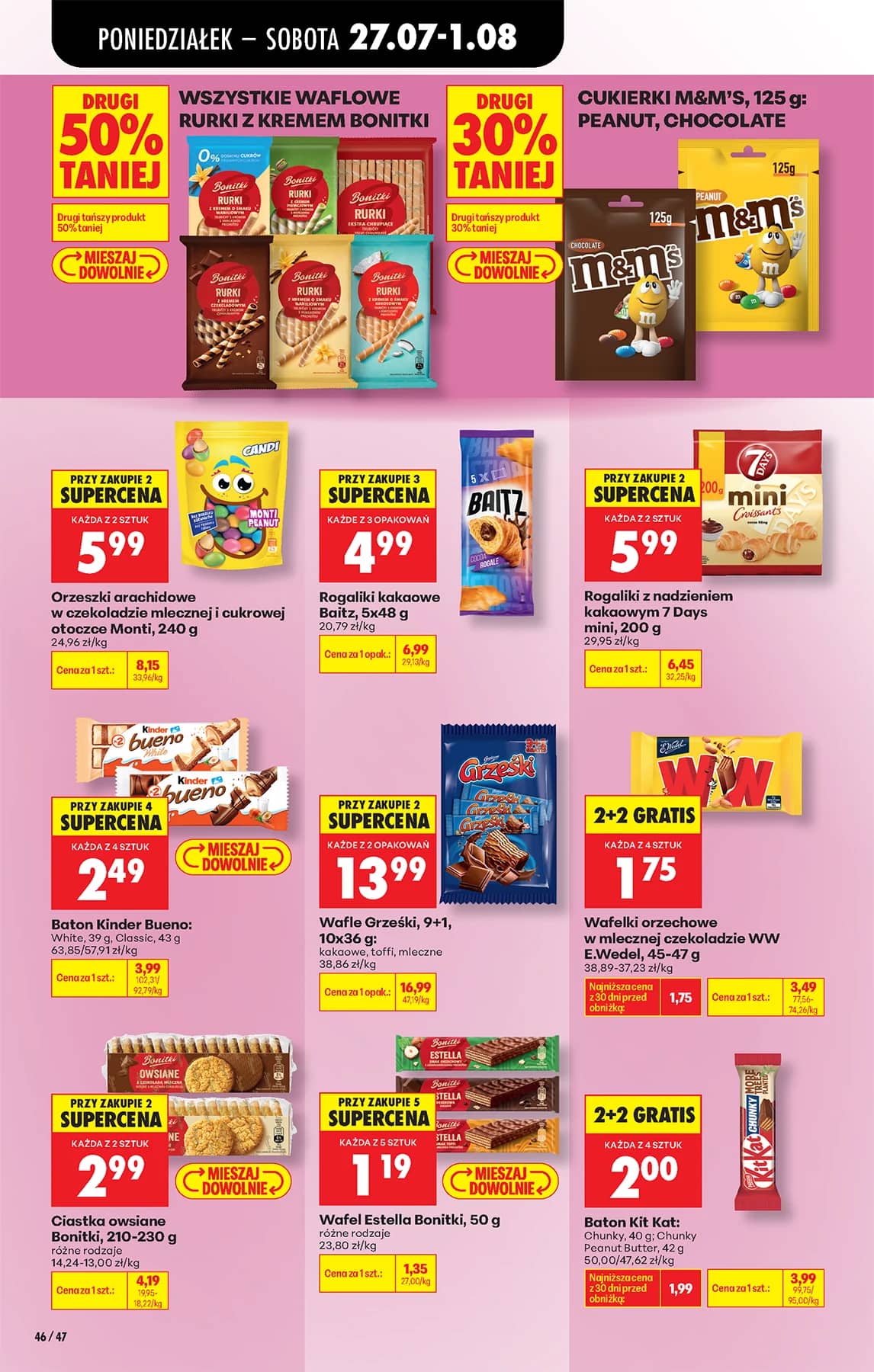 Biedronka - Codziennie niskie ceny P - oferta od 27.07 68 puslapis