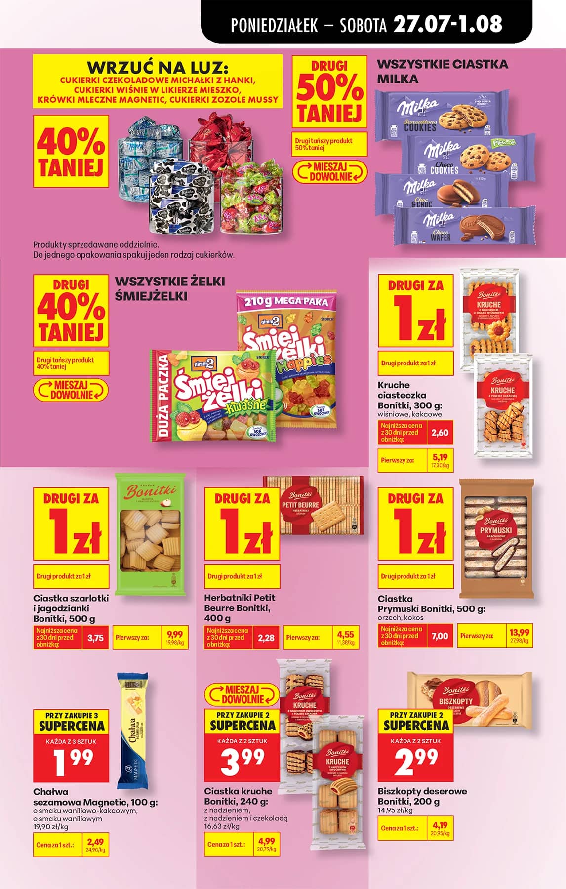 Biedronka - Codziennie niskie ceny P - oferta od 27.07 69 puslapis