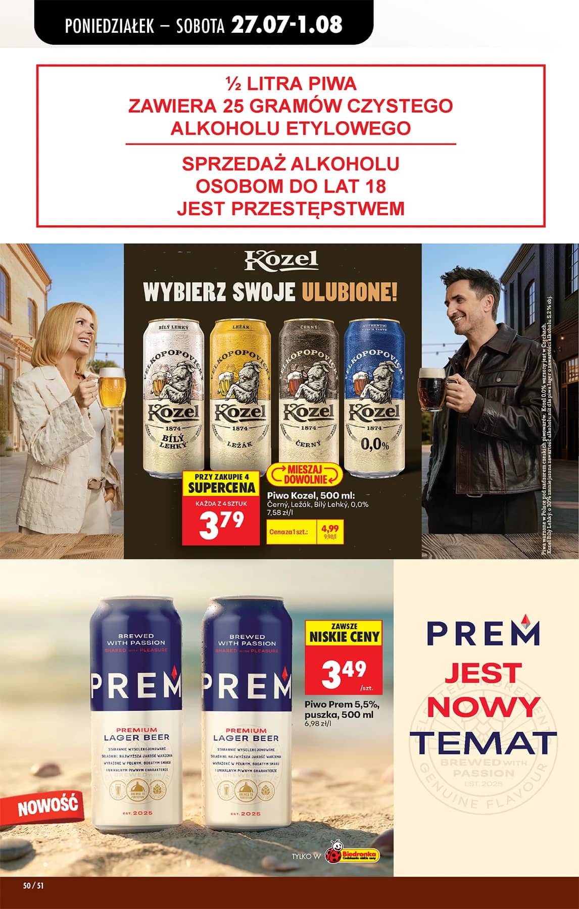 Biedronka - Codziennie niskie ceny P - oferta od 27.07 74 puslapis