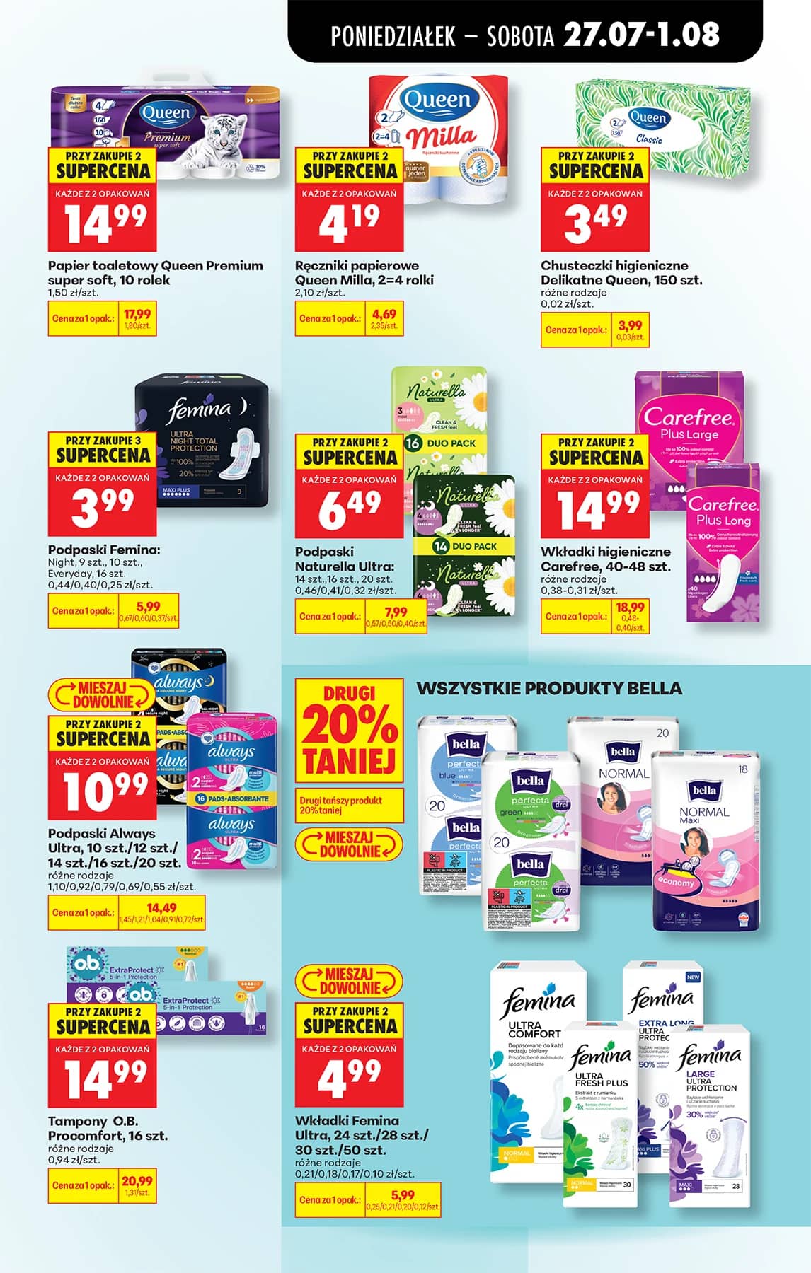 Biedronka - Codziennie niskie ceny P - oferta od 27.07 83 puslapis