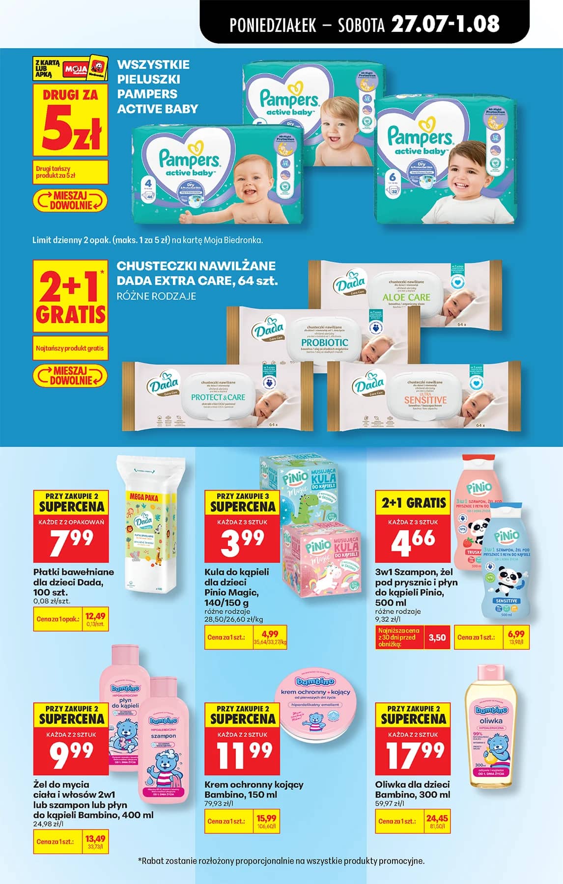 Biedronka - Codziennie niskie ceny P - oferta od 27.07 85 puslapis