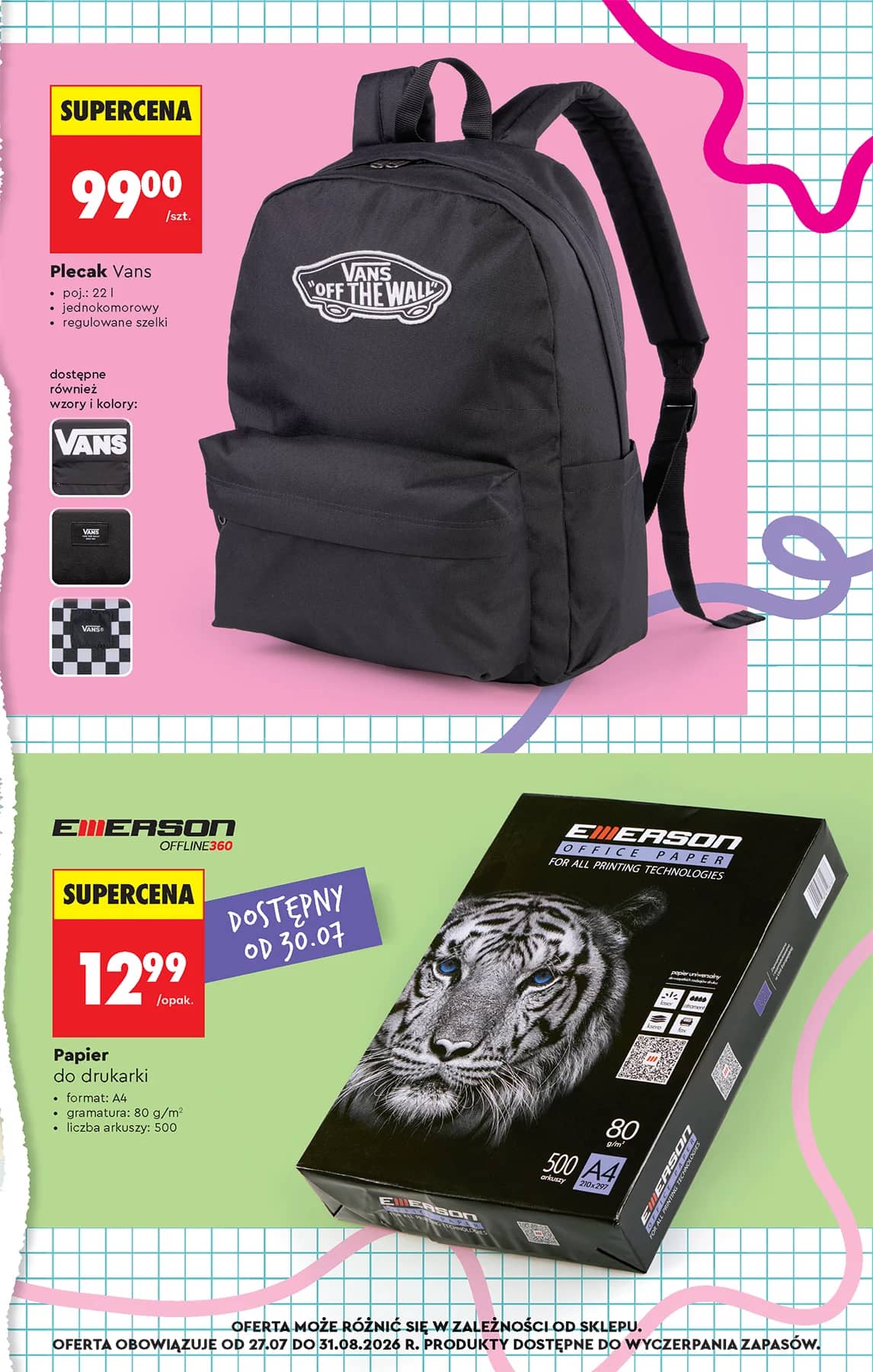 Biedronka - Codziennie niskie ceny P - oferta od 27.07 91 puslapis