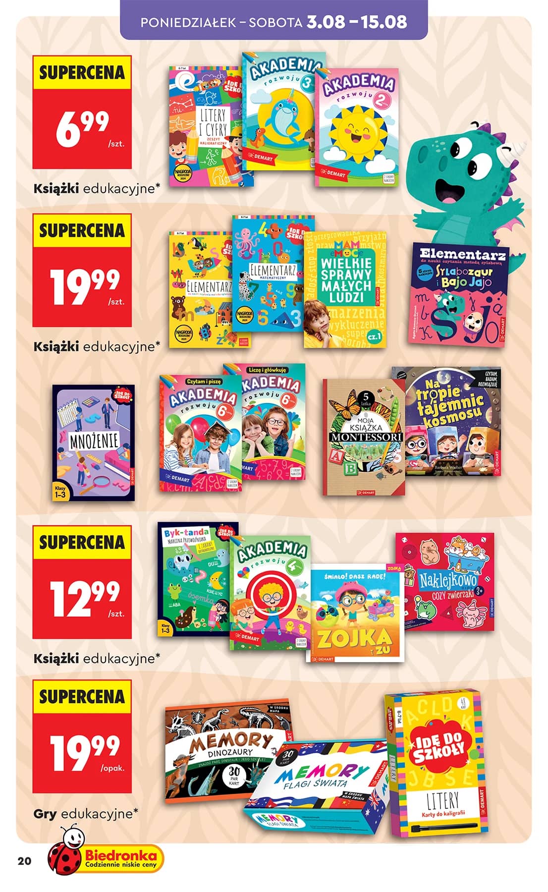 Biedronka - Hity i inspiracje - 03.08 20 puslapis