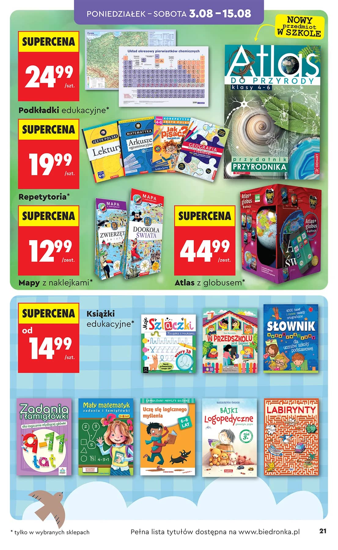 Biedronka - Hity i inspiracje - 03.08 21 puslapis