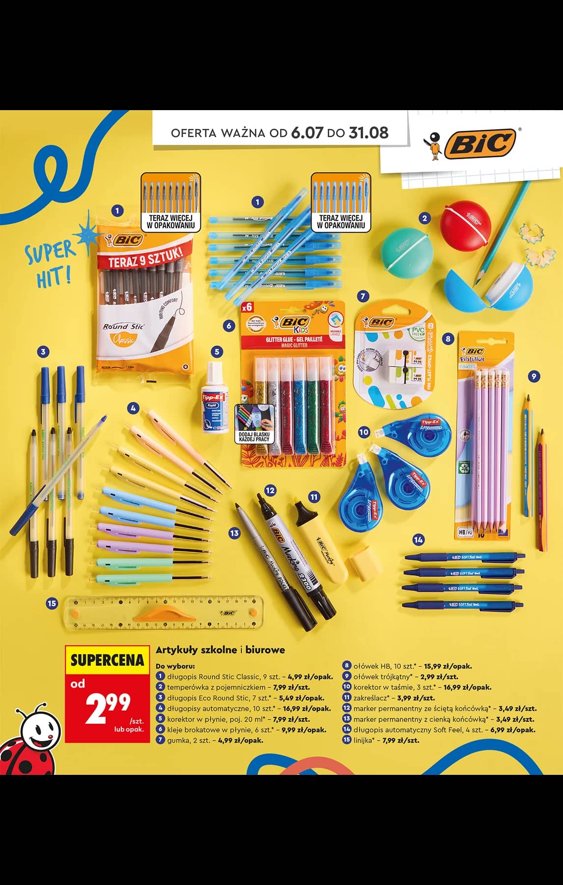 Biedronka - BTS - oferta od 13.07 20 puslapis