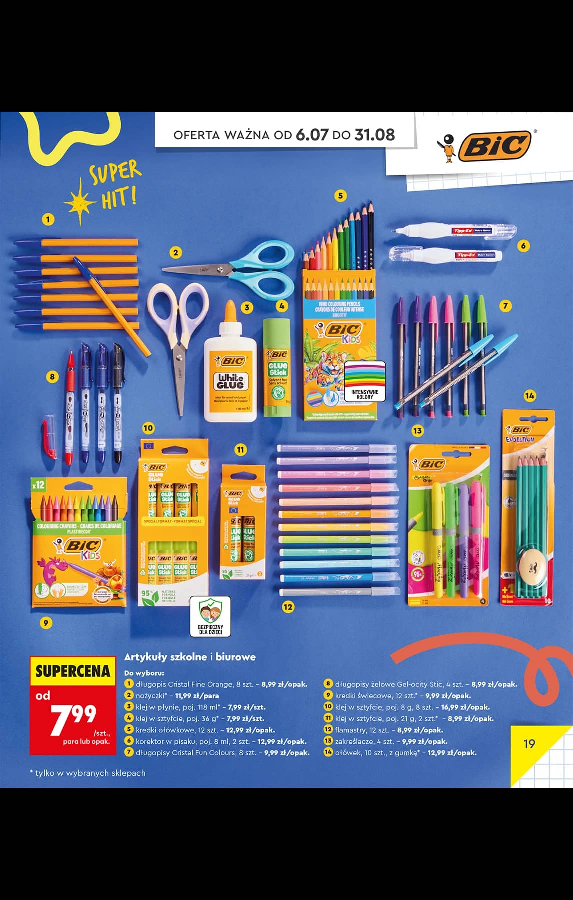 Biedronka - BTS - oferta od 13.07 21 puslapis
