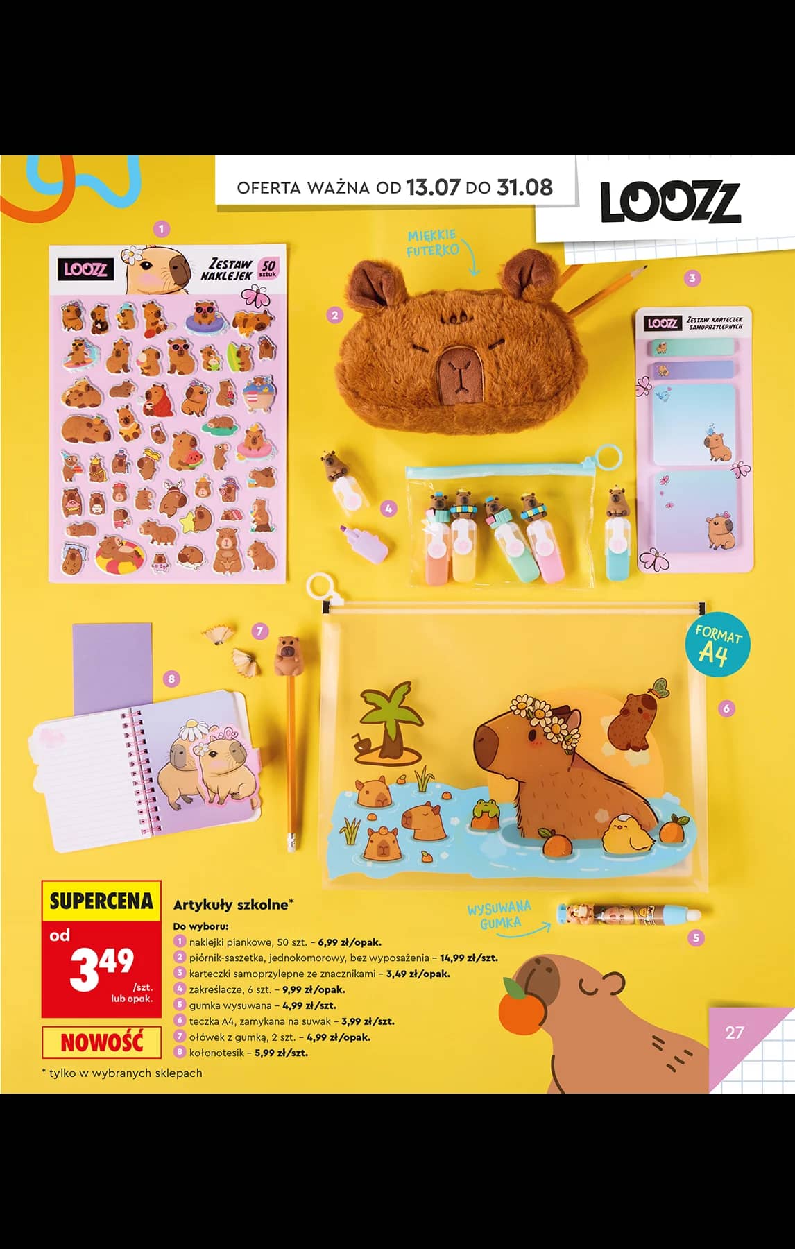 Biedronka - BTS - oferta od 13.07 29 puslapis