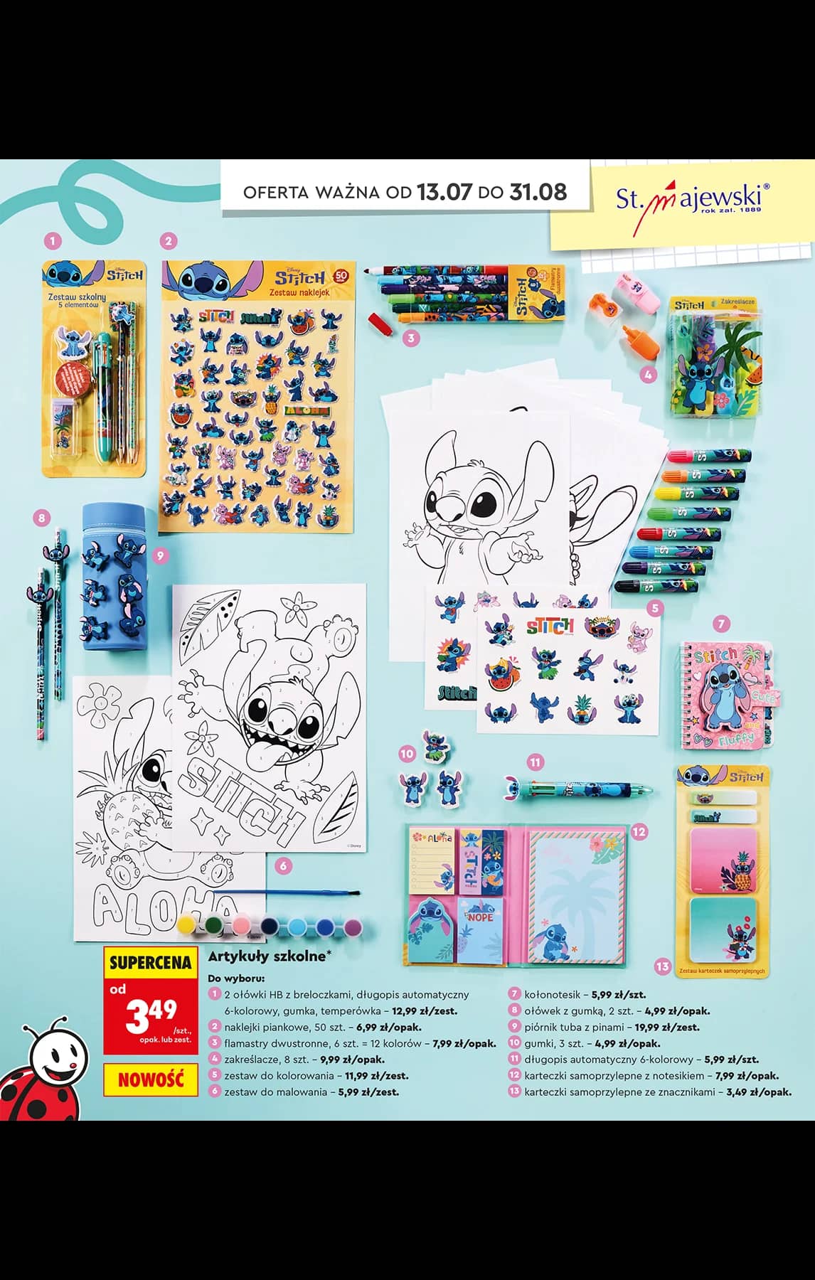 Biedronka - BTS - oferta od 13.07 30 puslapis