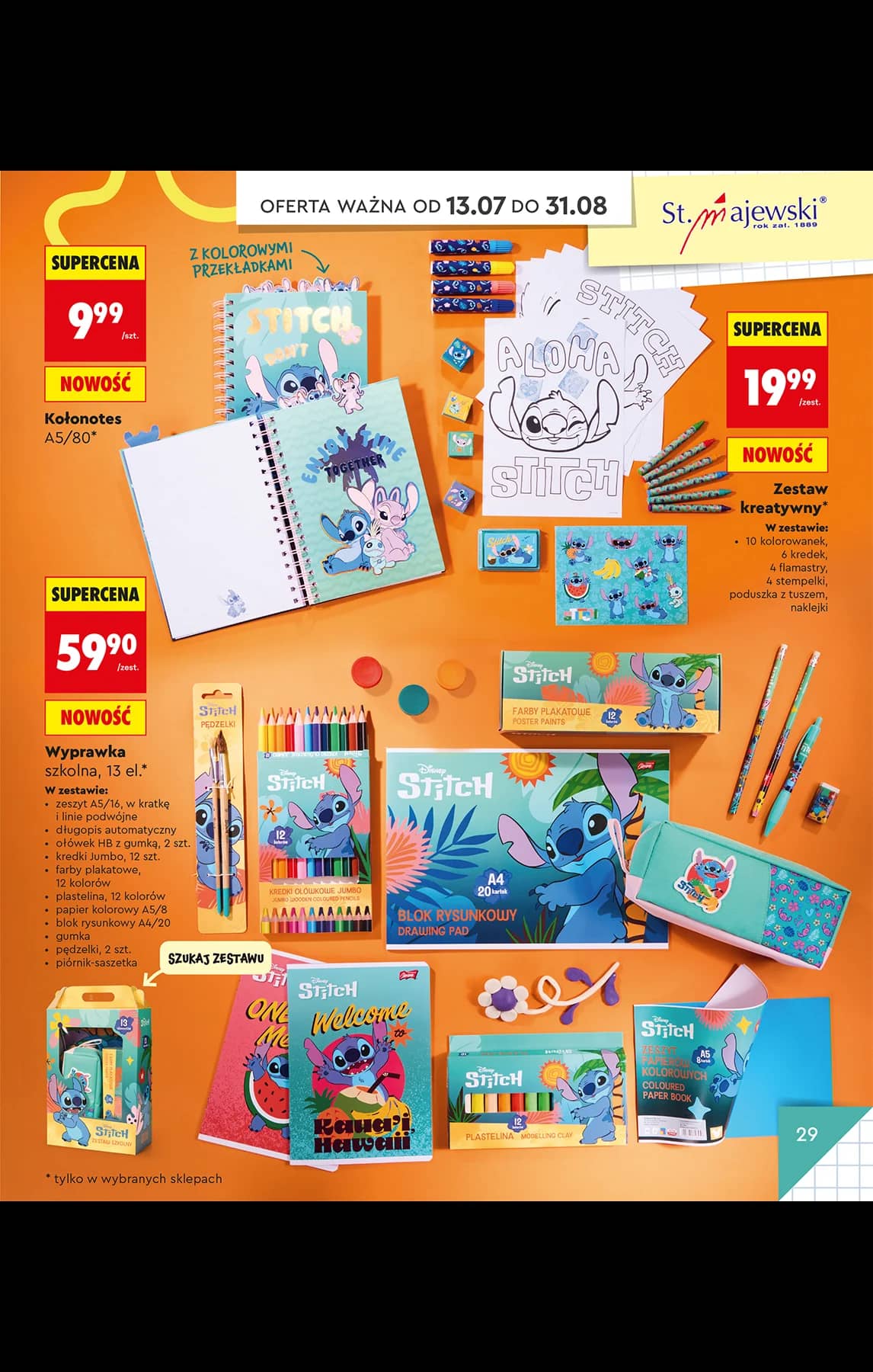Biedronka - BTS - oferta od 13.07 31 puslapis