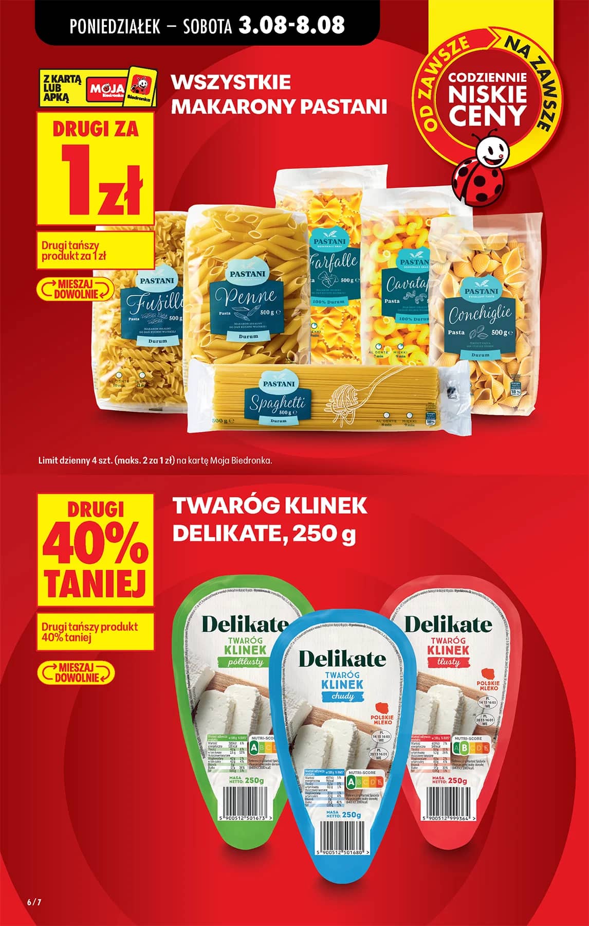 Biedronka - Codziennie niskie ceny P - oferta od 03.08 12 puslapis