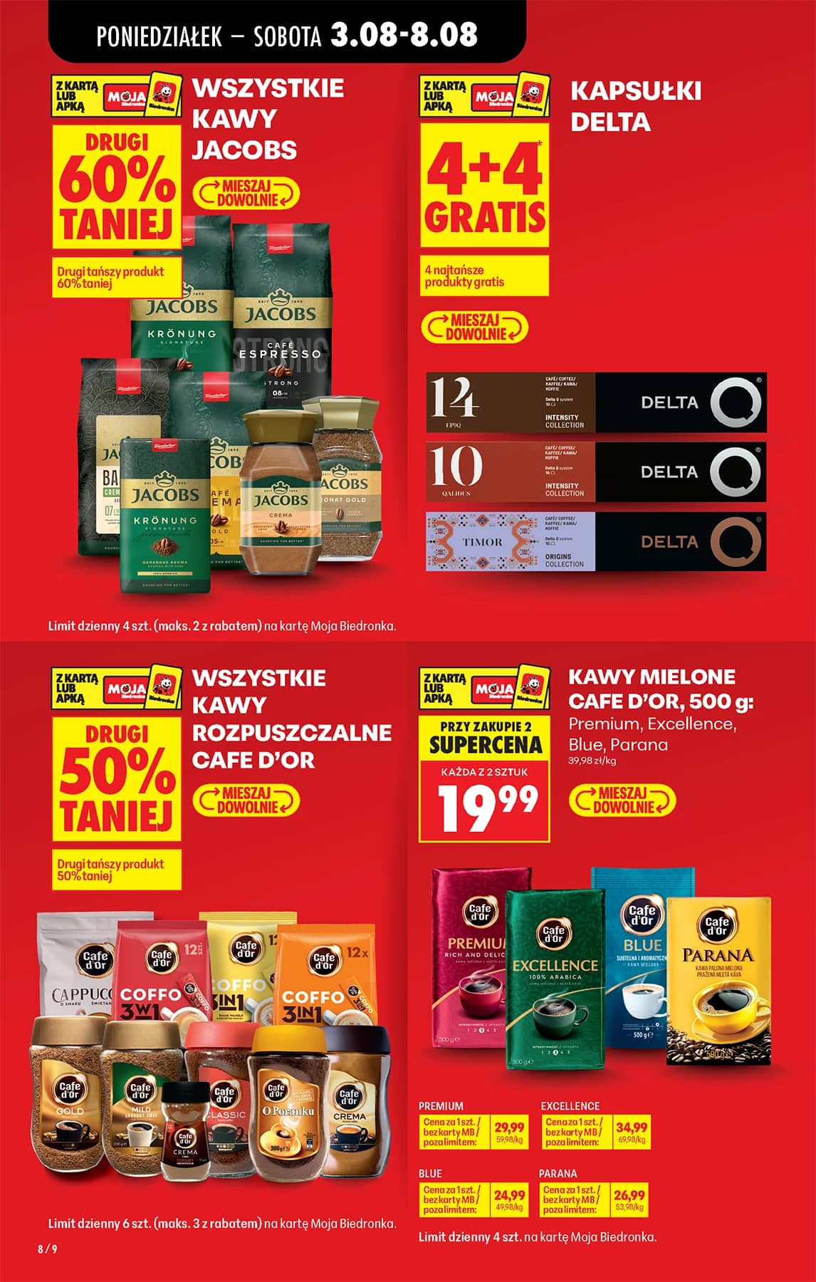 Biedronka - Codziennie niskie ceny P - oferta od 03.08 14 puslapis