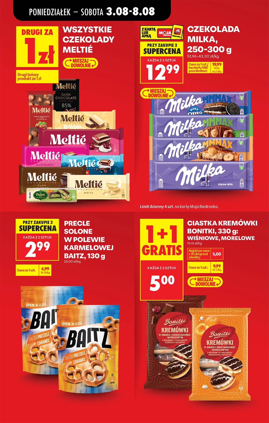 Biedronka - Codziennie niskie ceny P - oferta od 03.08 15 puslapis