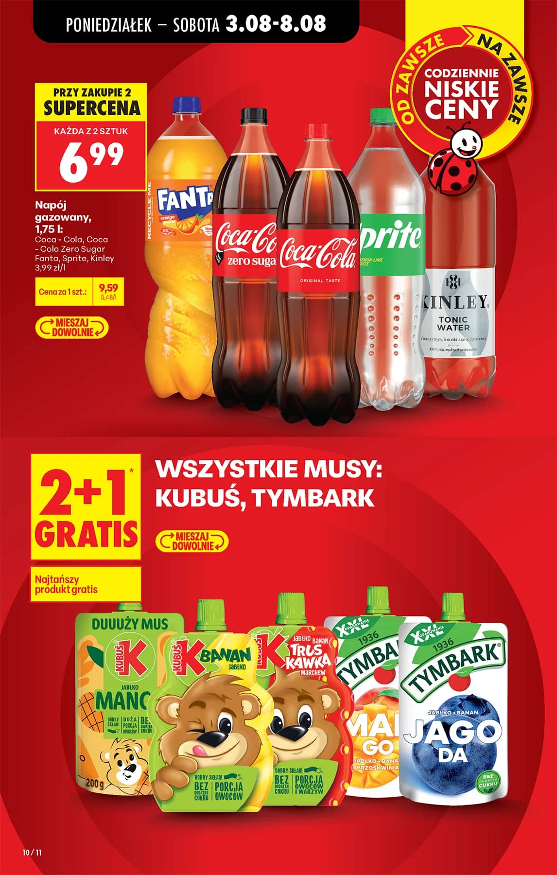 Biedronka - Codziennie niskie ceny P - oferta od 03.08 16 puslapis