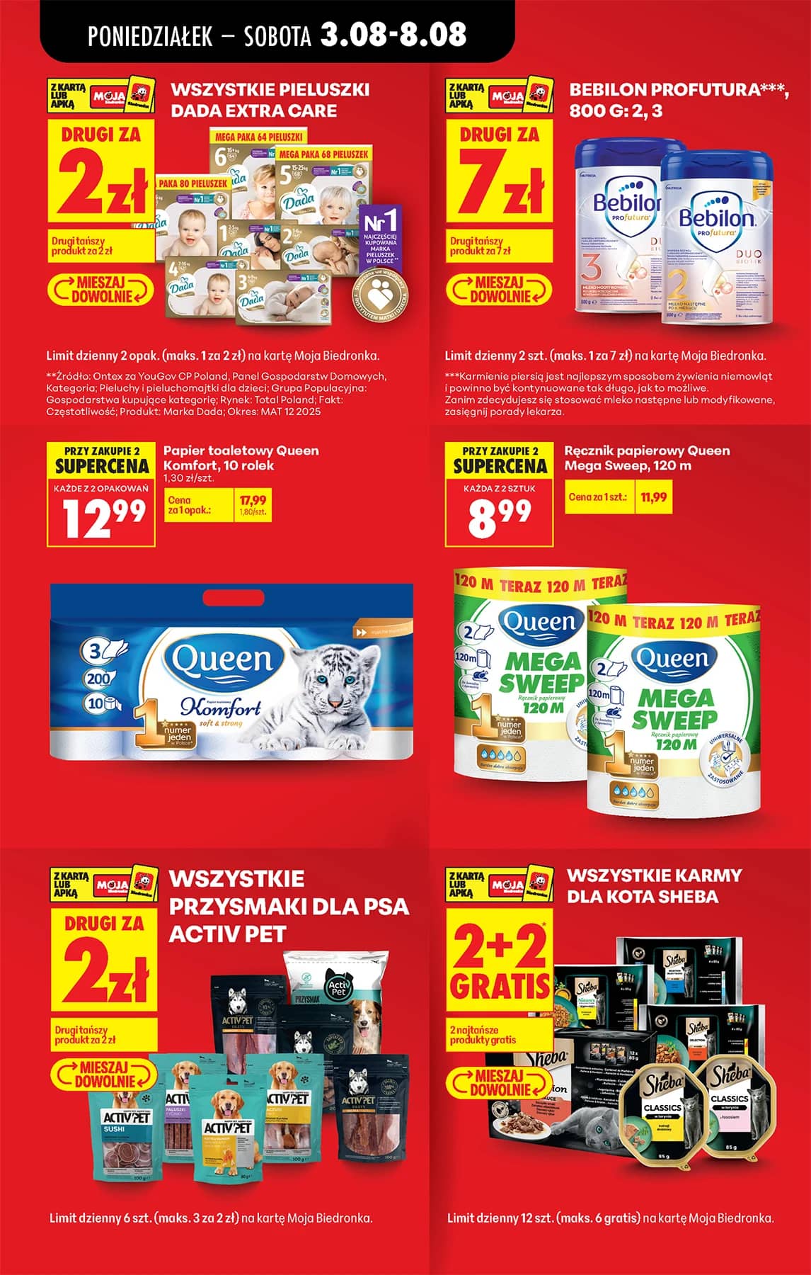 Biedronka - Codziennie niskie ceny P - oferta od 03.08 21 puslapis
