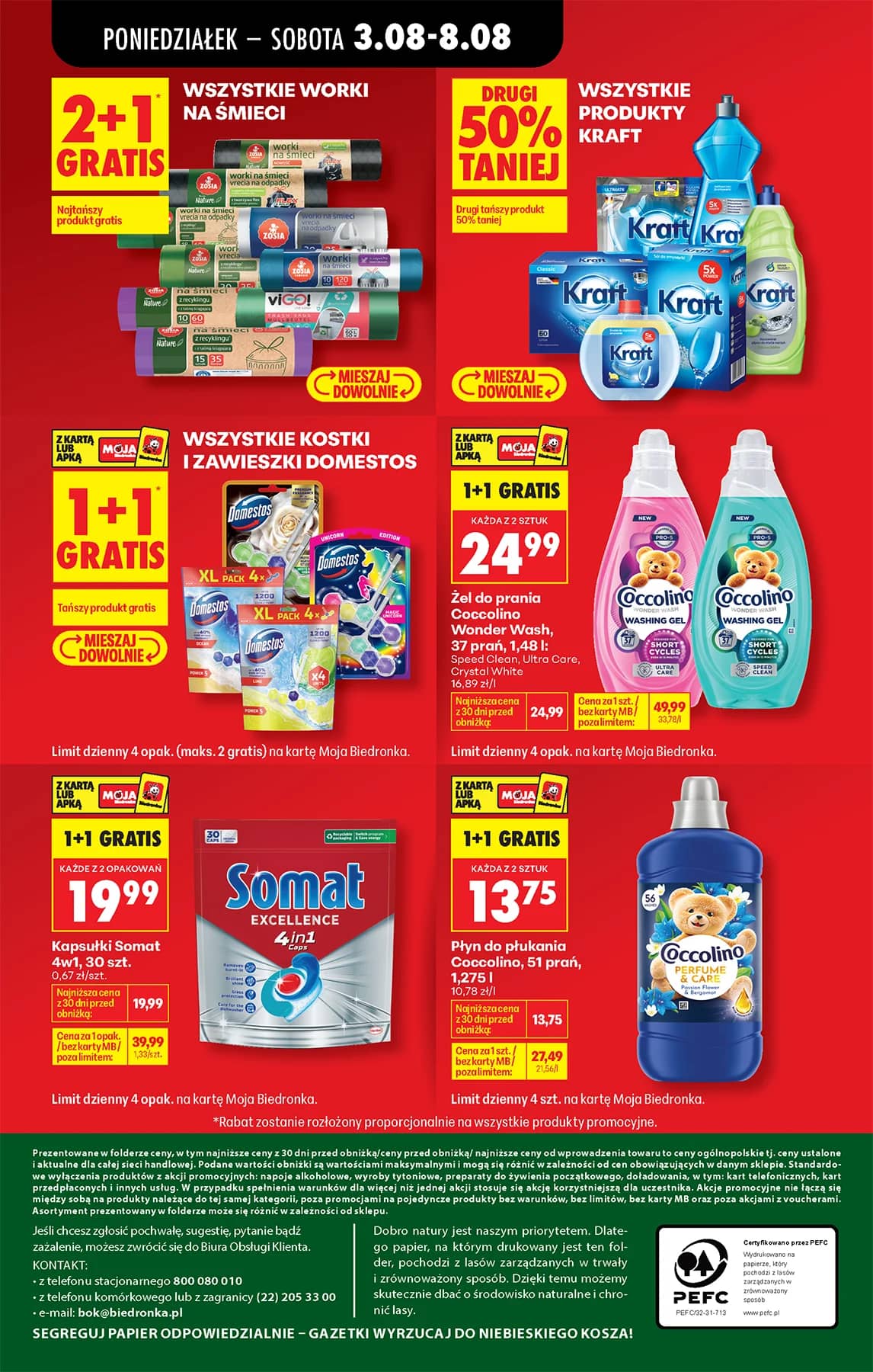 Biedronka - Codziennie niskie ceny P - oferta od 03.08 22 puslapis