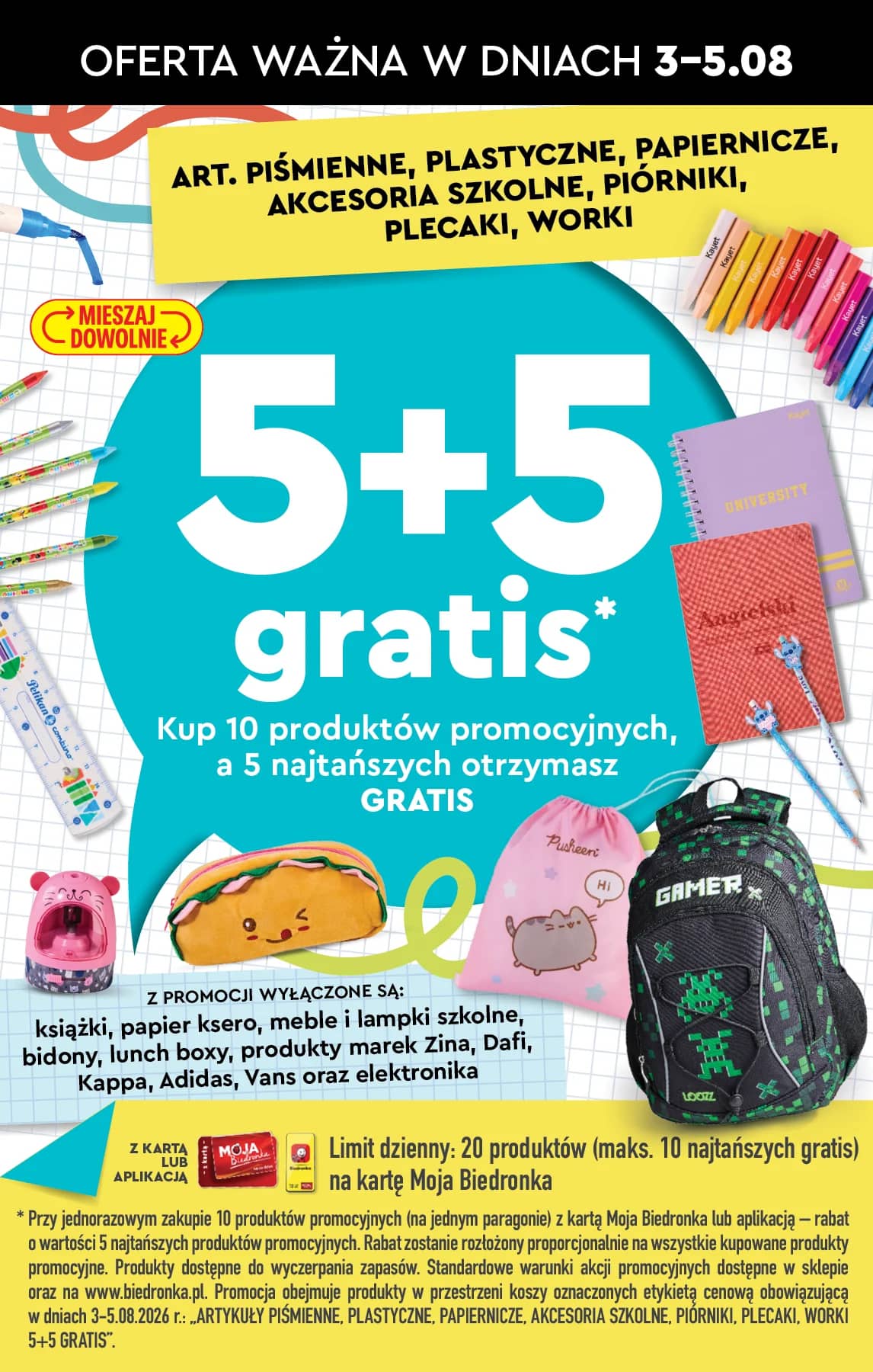 Biedronka - Codziennie niskie ceny P - oferta od 03.08 23 puslapis