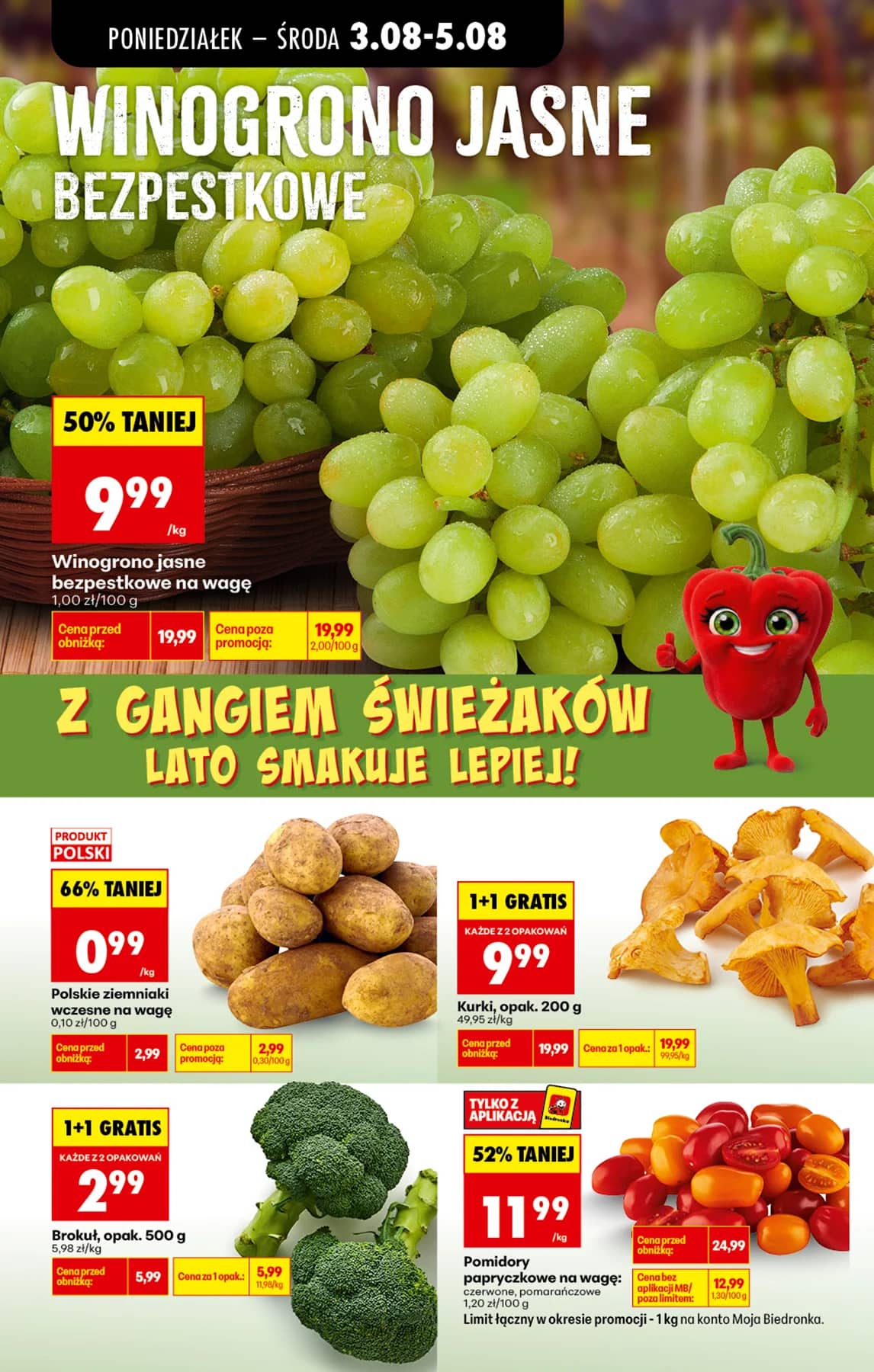 Biedronka - Codziennie niskie ceny P - oferta od 03.08 26 puslapis