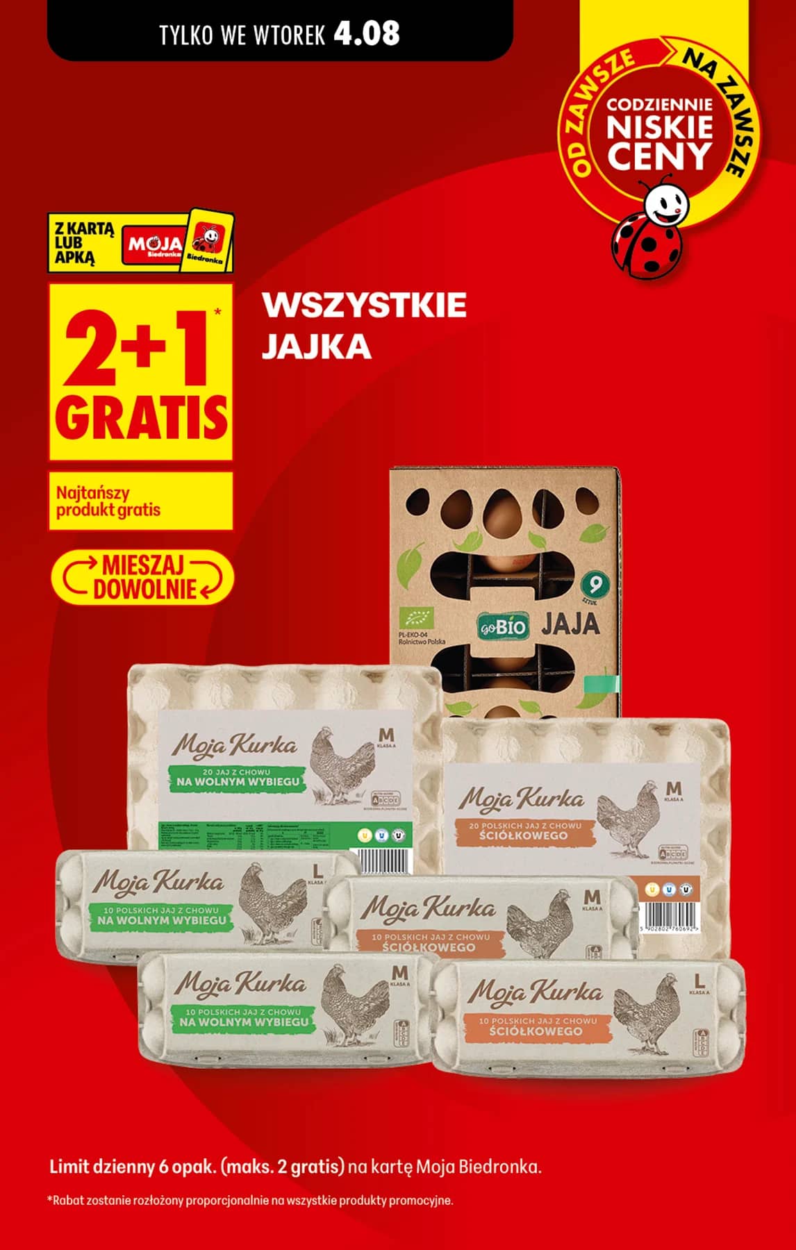 Biedronka - Codziennie niskie ceny P - oferta od 03.08 3 puslapis