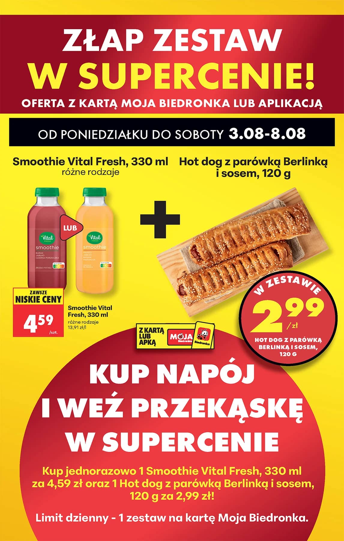 Biedronka - Codziennie niskie ceny P - oferta od 03.08 40 puslapis