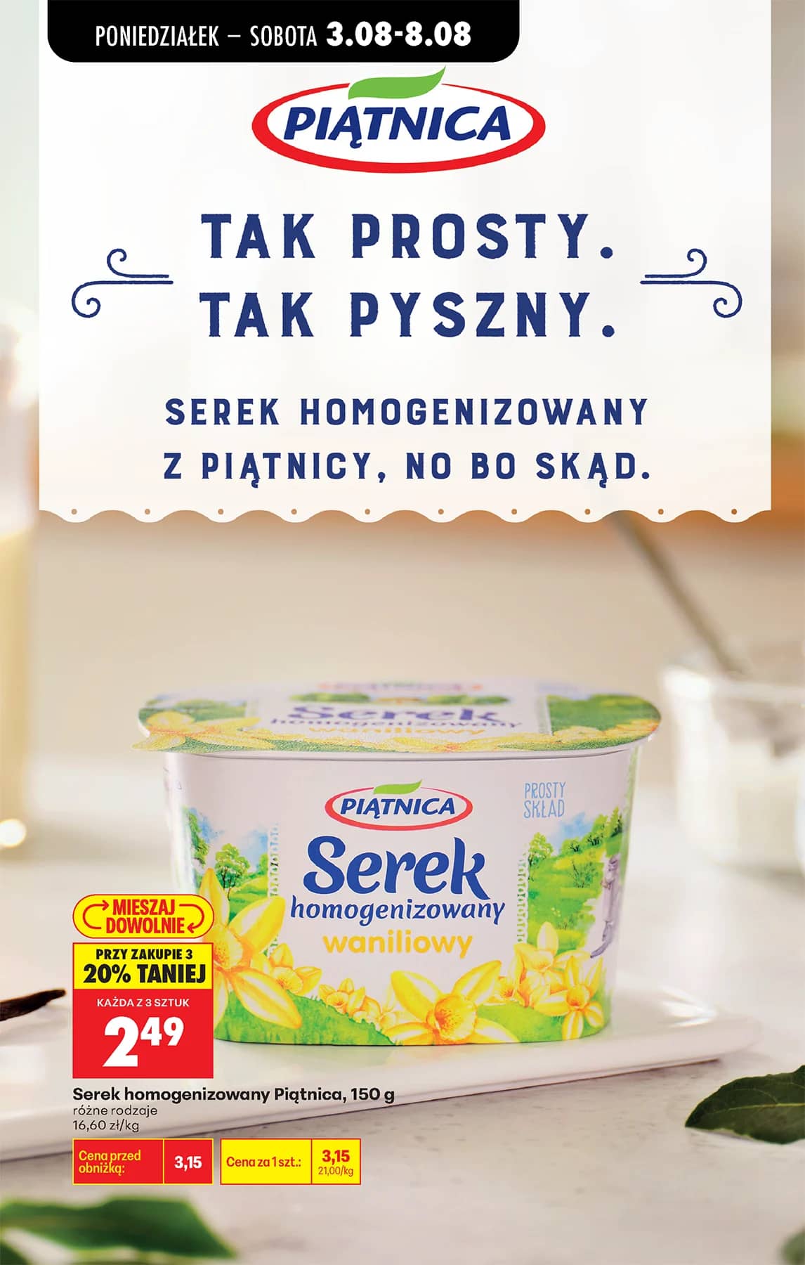 Biedronka - Codziennie niskie ceny P - oferta od 03.08 45 puslapis