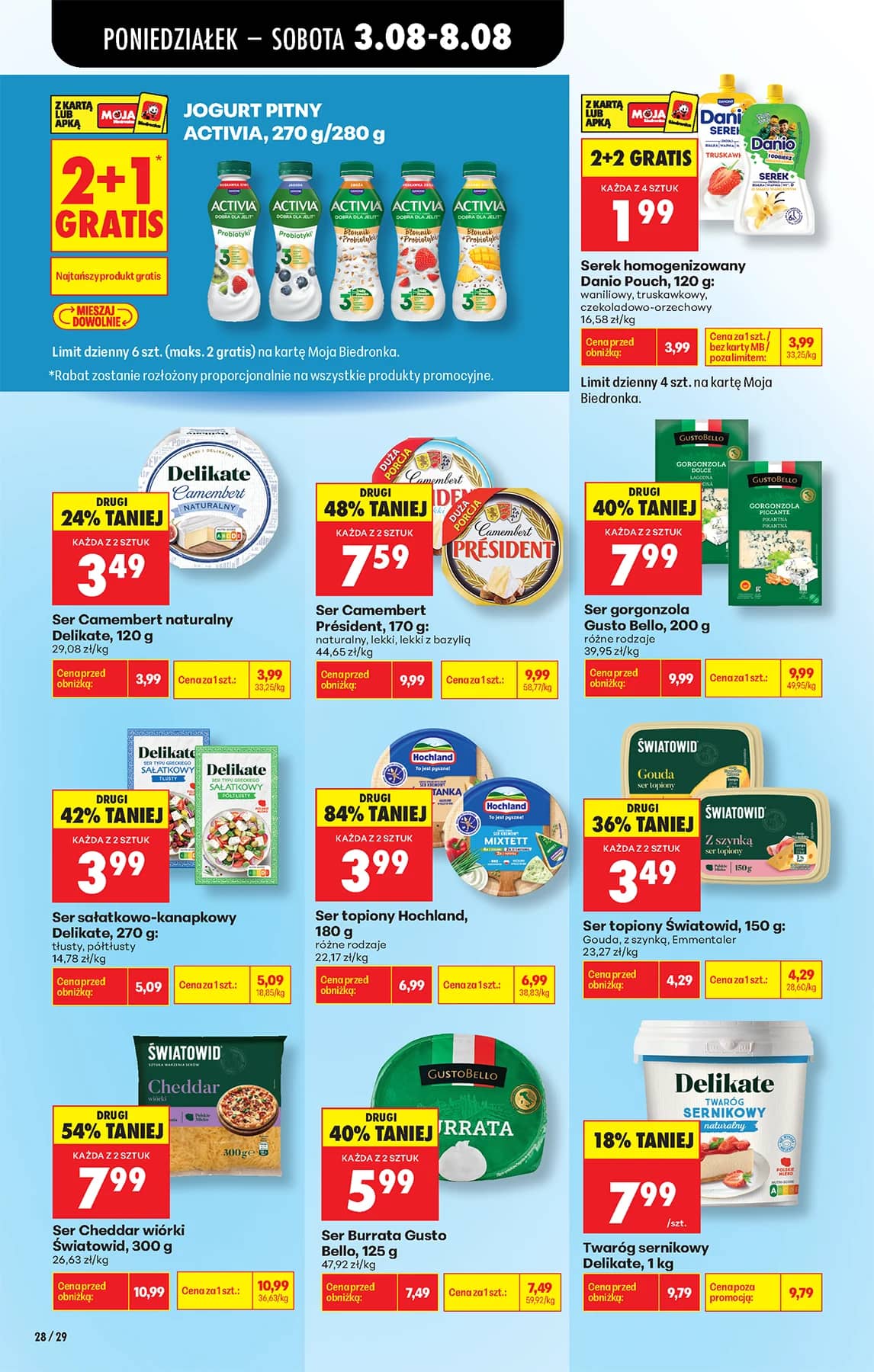 Biedronka - Codziennie niskie ceny P - oferta od 03.08 46 puslapis