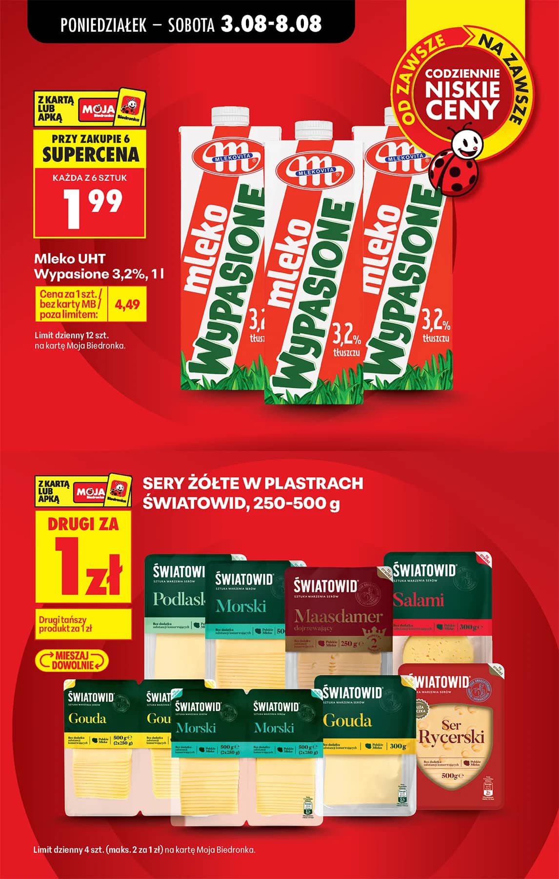 Biedronka - Codziennie niskie ceny P - oferta od 03.08 5 puslapis