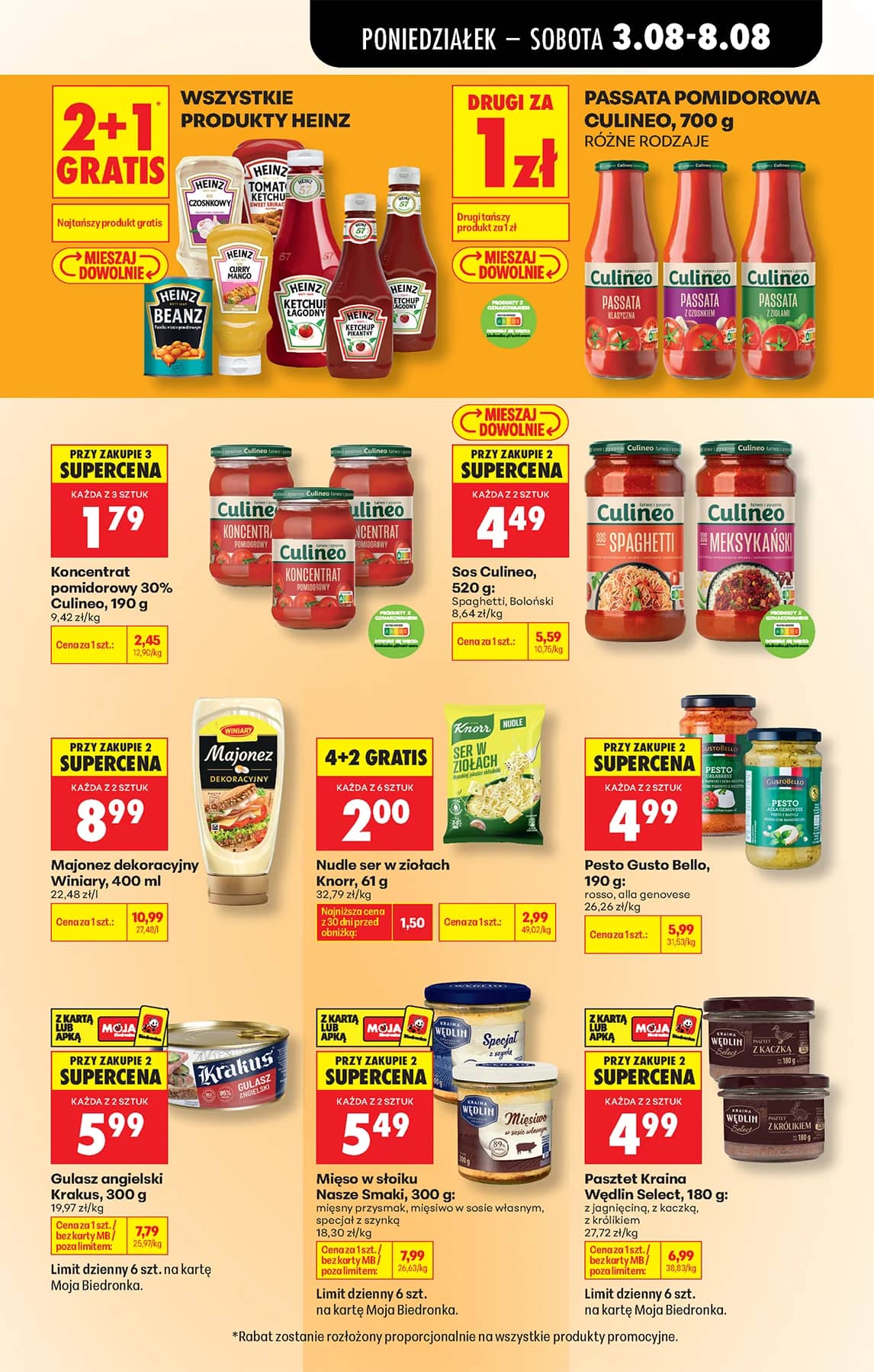 Biedronka - Codziennie niskie ceny P - oferta od 03.08 57 puslapis