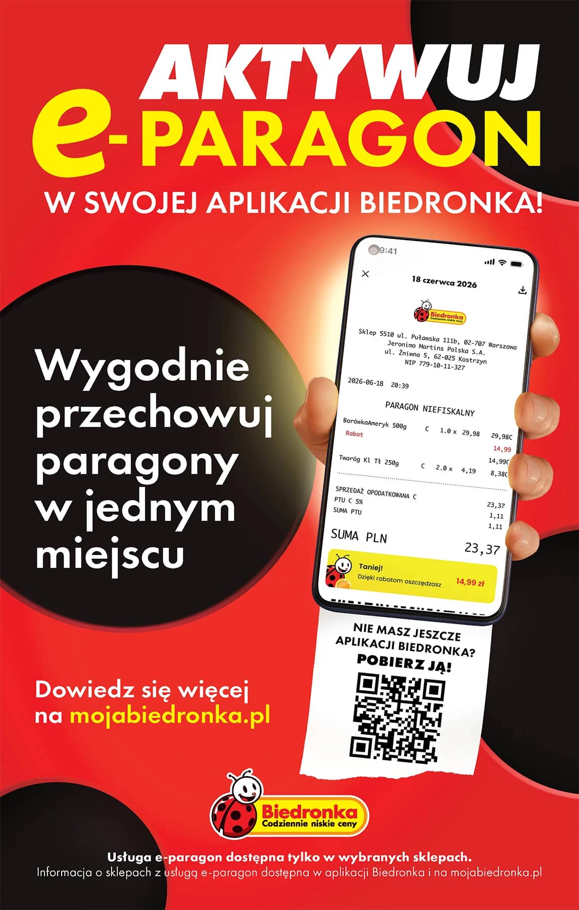 Biedronka - Codziennie niskie ceny P - oferta od 03.08 58 puslapis