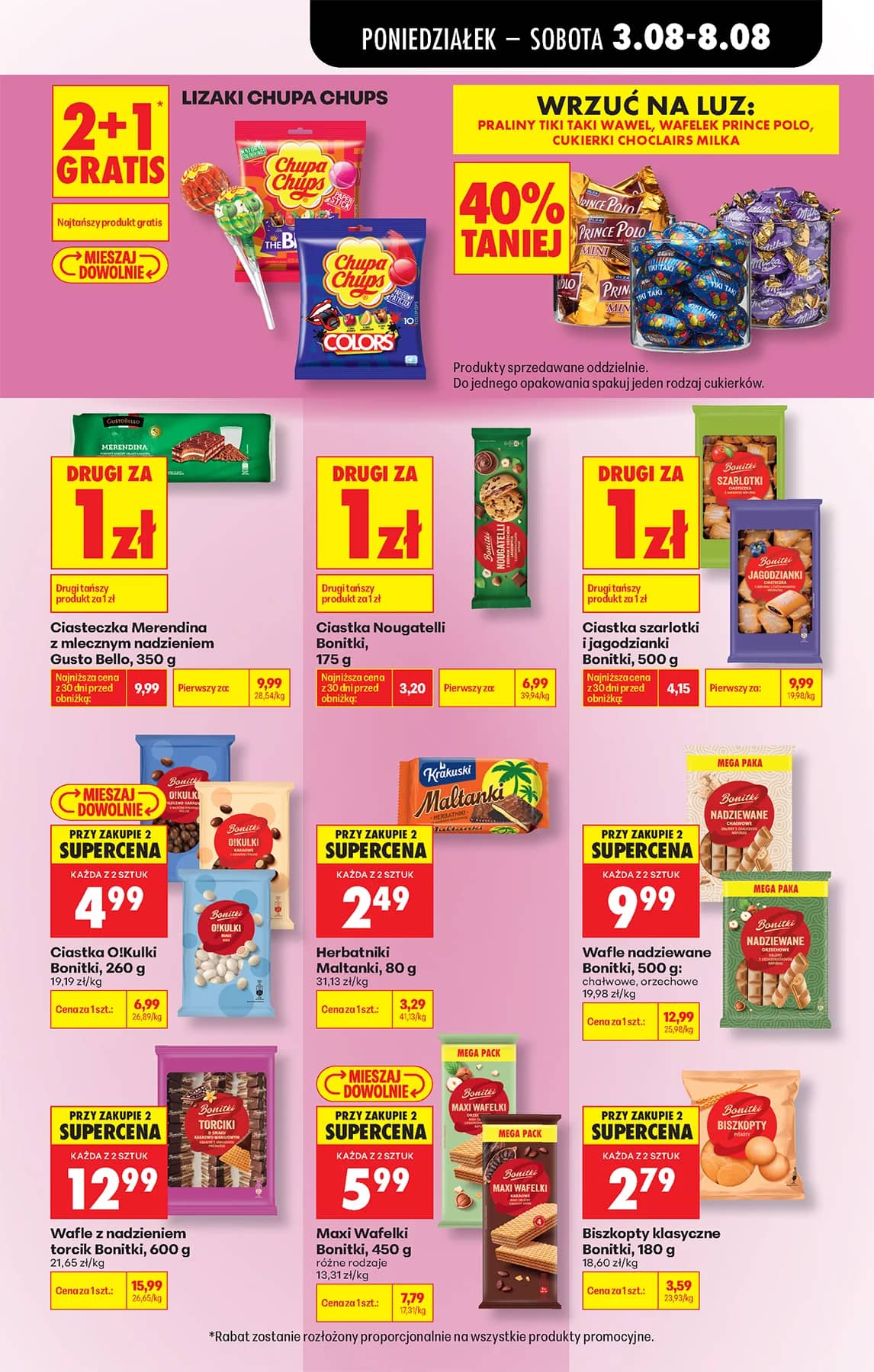 Biedronka - Codziennie niskie ceny P - oferta od 03.08 61 puslapis