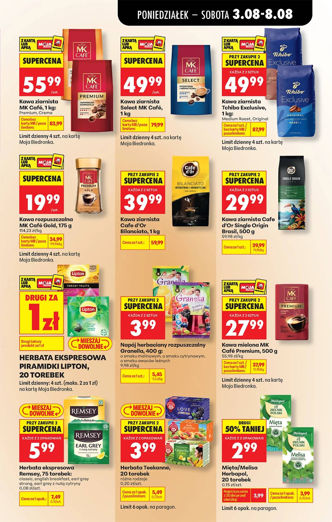 Biedronka - Codziennie niskie ceny P - oferta od 03.08 67 puslapis