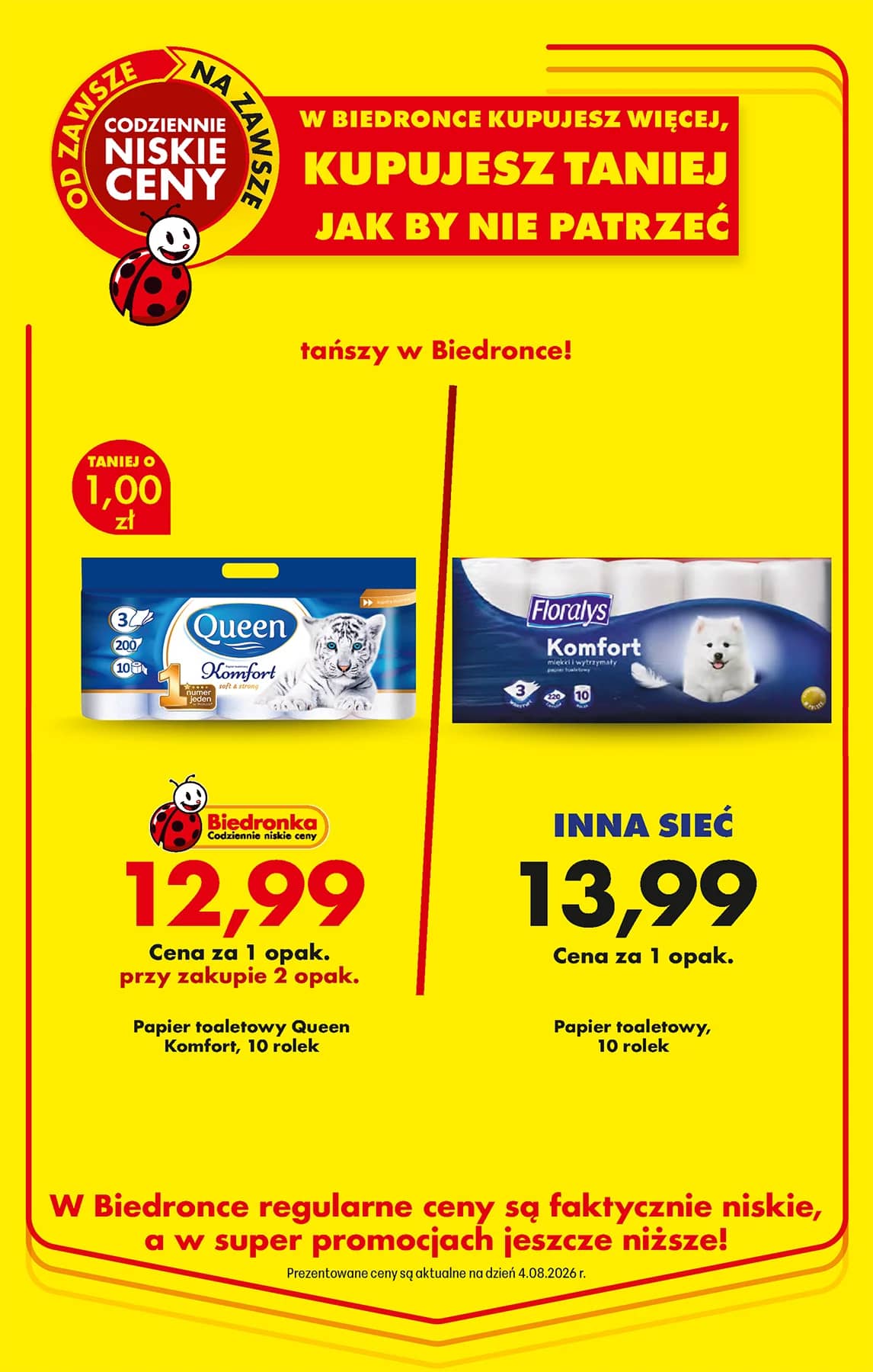 Biedronka - Codziennie niskie ceny P - oferta od 03.08 7 puslapis