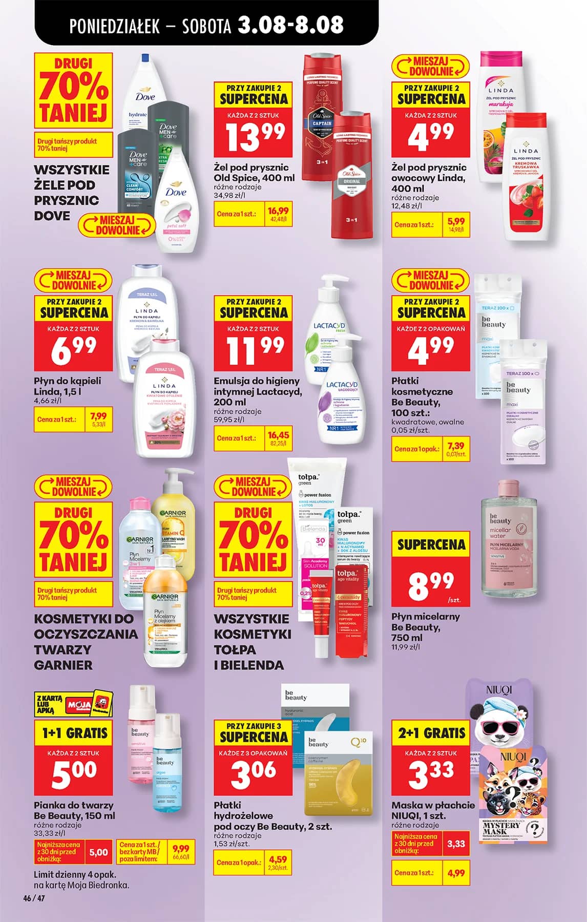 Biedronka - Codziennie niskie ceny P - oferta od 03.08 74 puslapis
