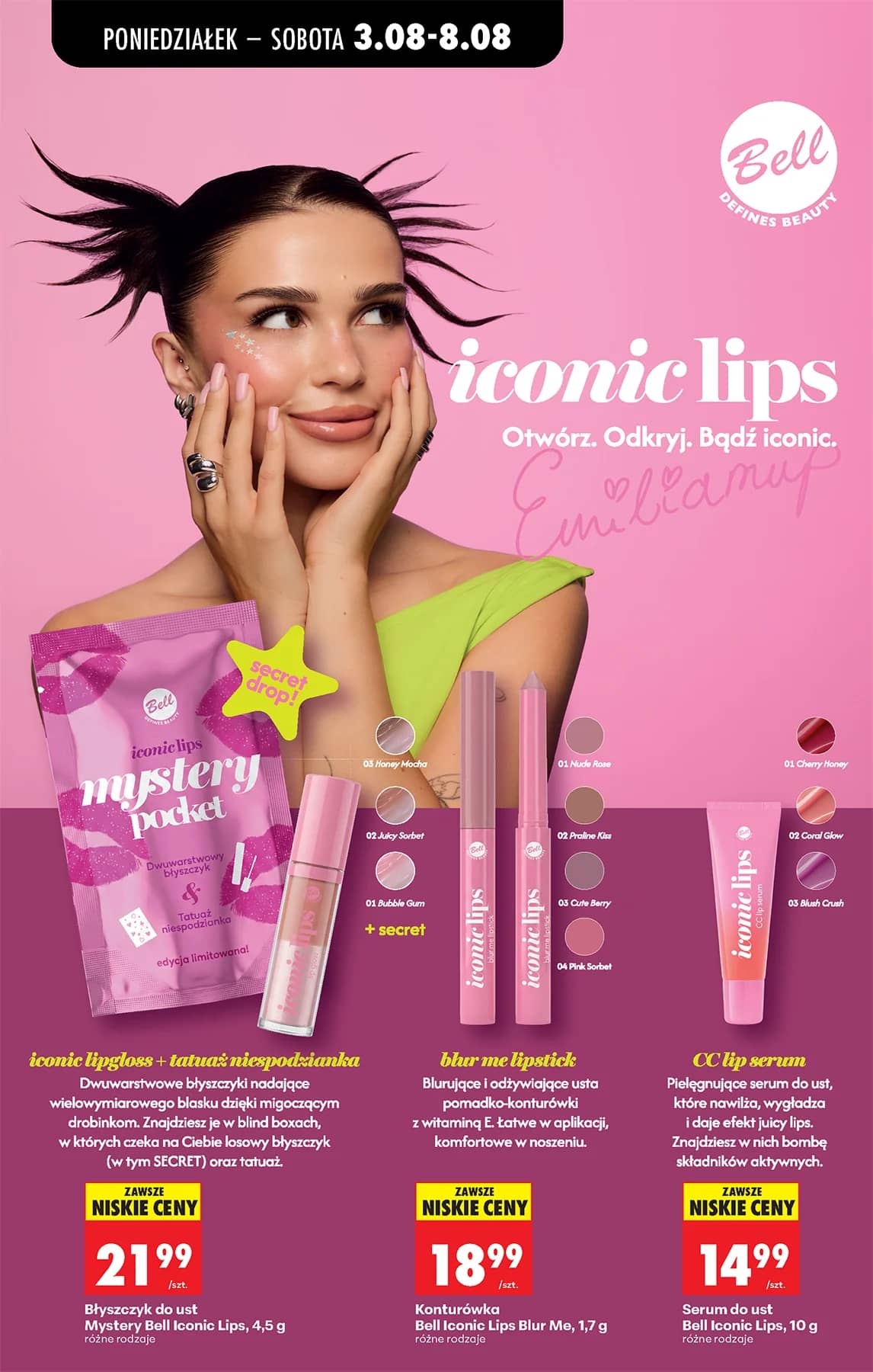 Biedronka - Codziennie niskie ceny P - oferta od 03.08 76 puslapis