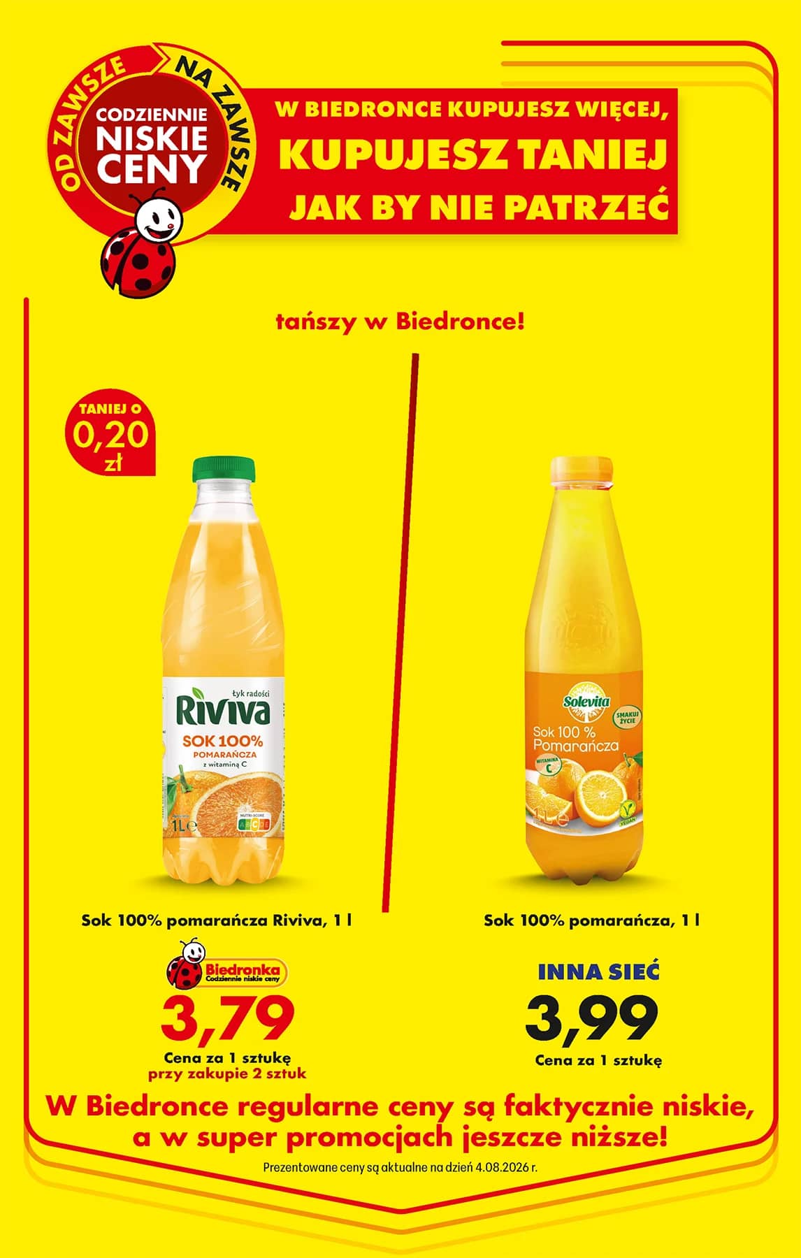 Biedronka - Codziennie niskie ceny P - oferta od 03.08 8 puslapis