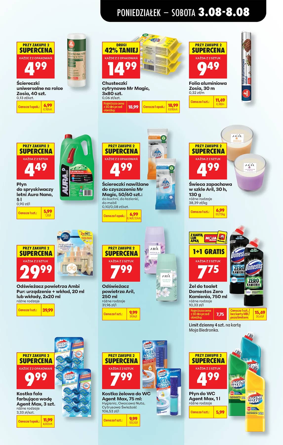 Biedronka - Codziennie niskie ceny P - oferta od 03.08 83 puslapis