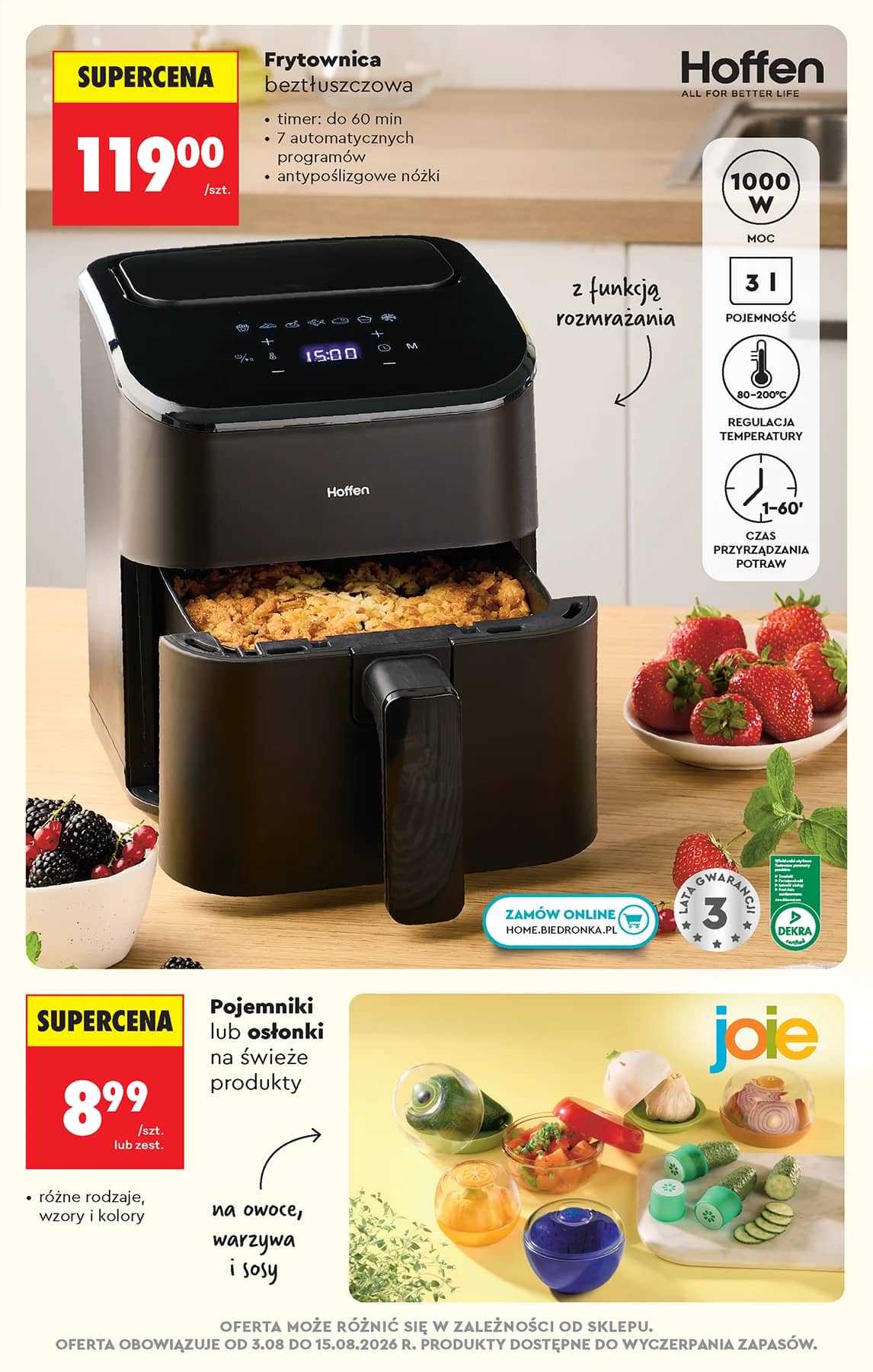 Biedronka - Codziennie niskie ceny P - oferta od 03.08 85 puslapis