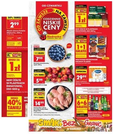 Biedronka - Codziennie niskie ceny P - oferta od 06.08 IKI 2026-08-08