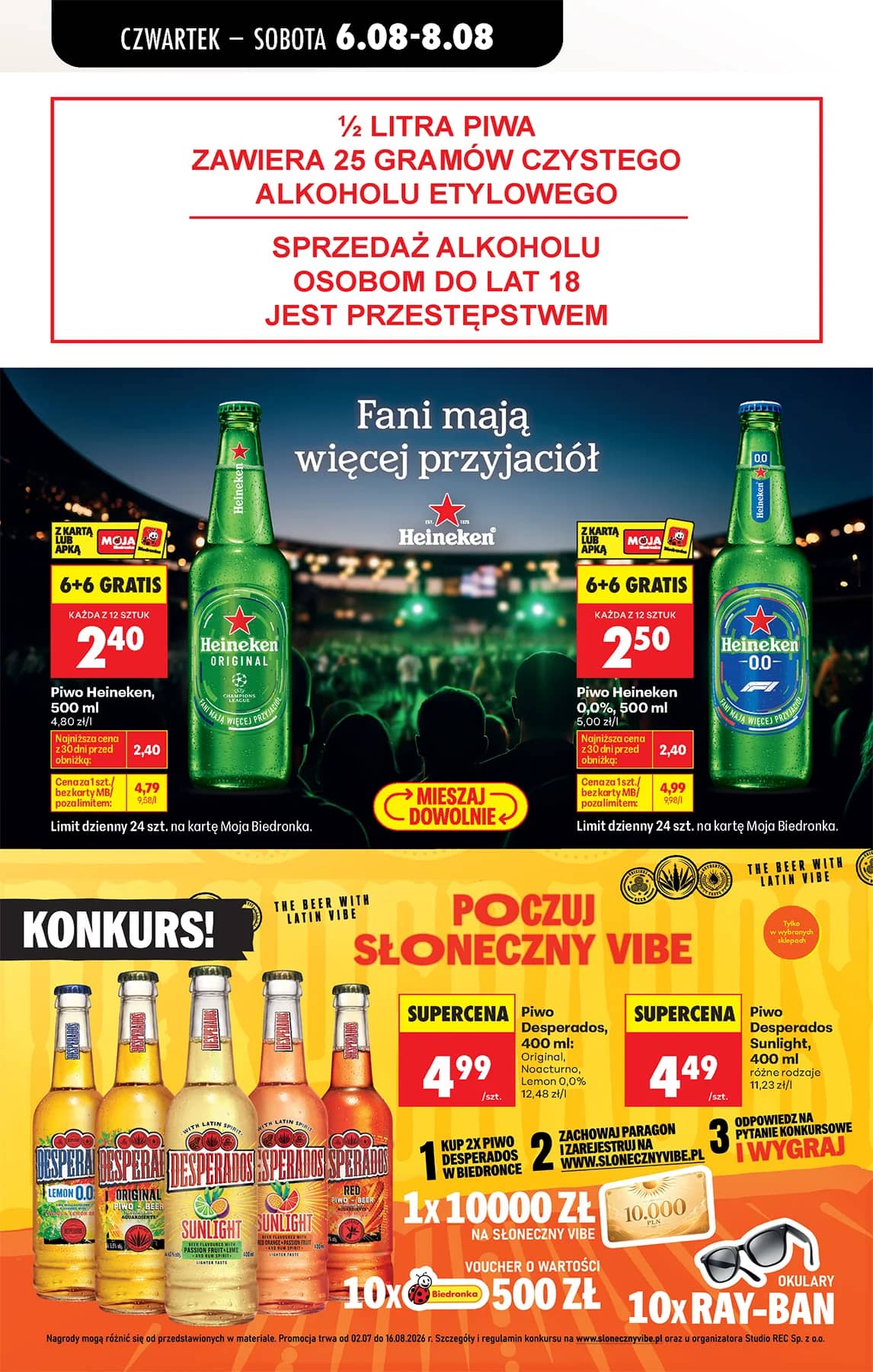 Biedronka - Codziennie niskie ceny P - oferta od 06.08 12 puslapis