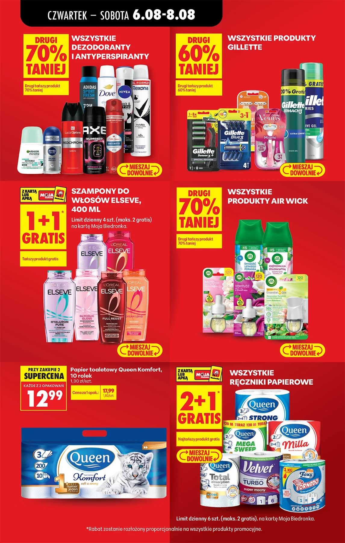 Biedronka - Codziennie niskie ceny P - oferta od 06.08 17 puslapis