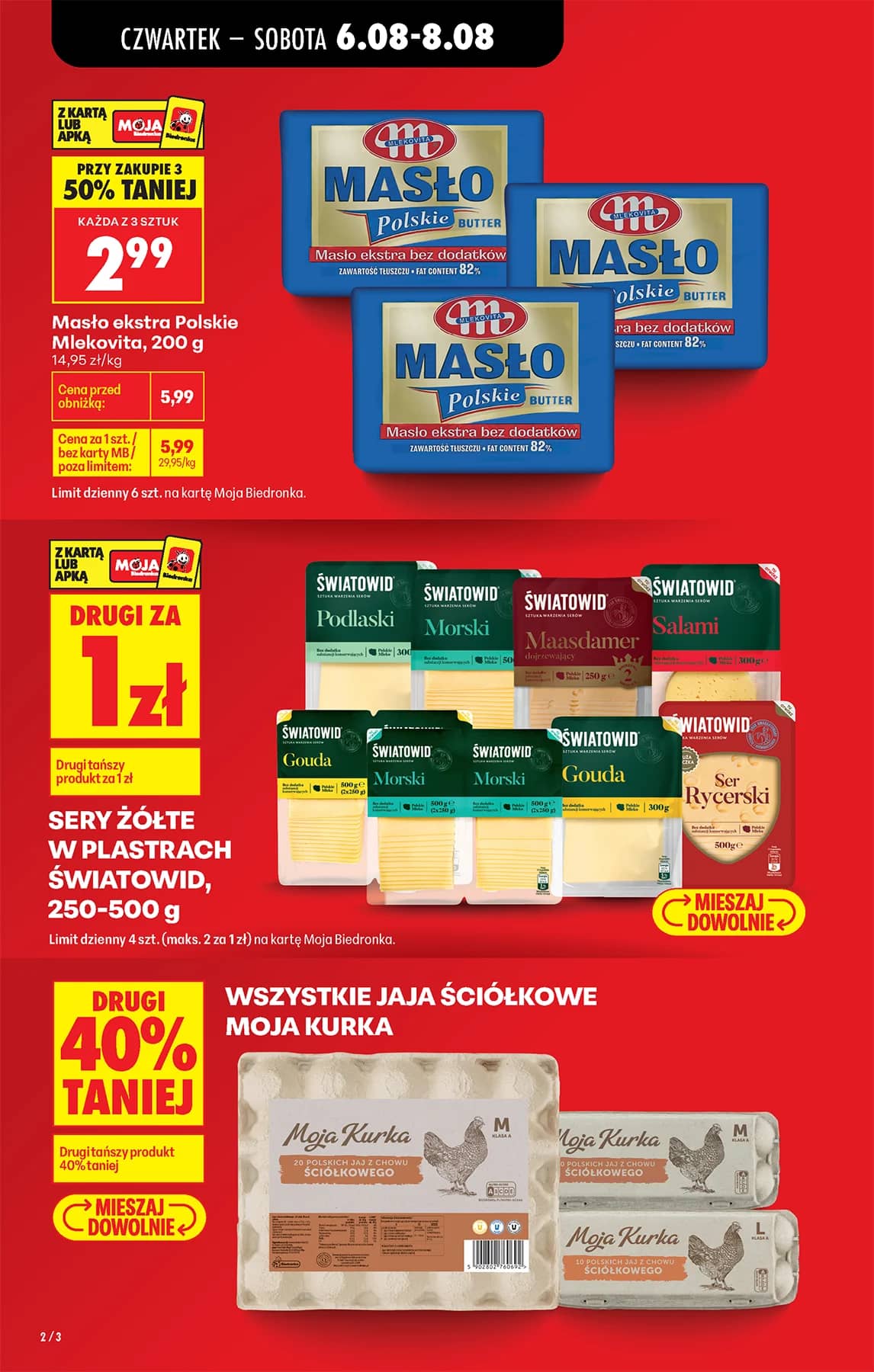 Biedronka - Codziennie niskie ceny P - oferta od 06.08 2 puslapis