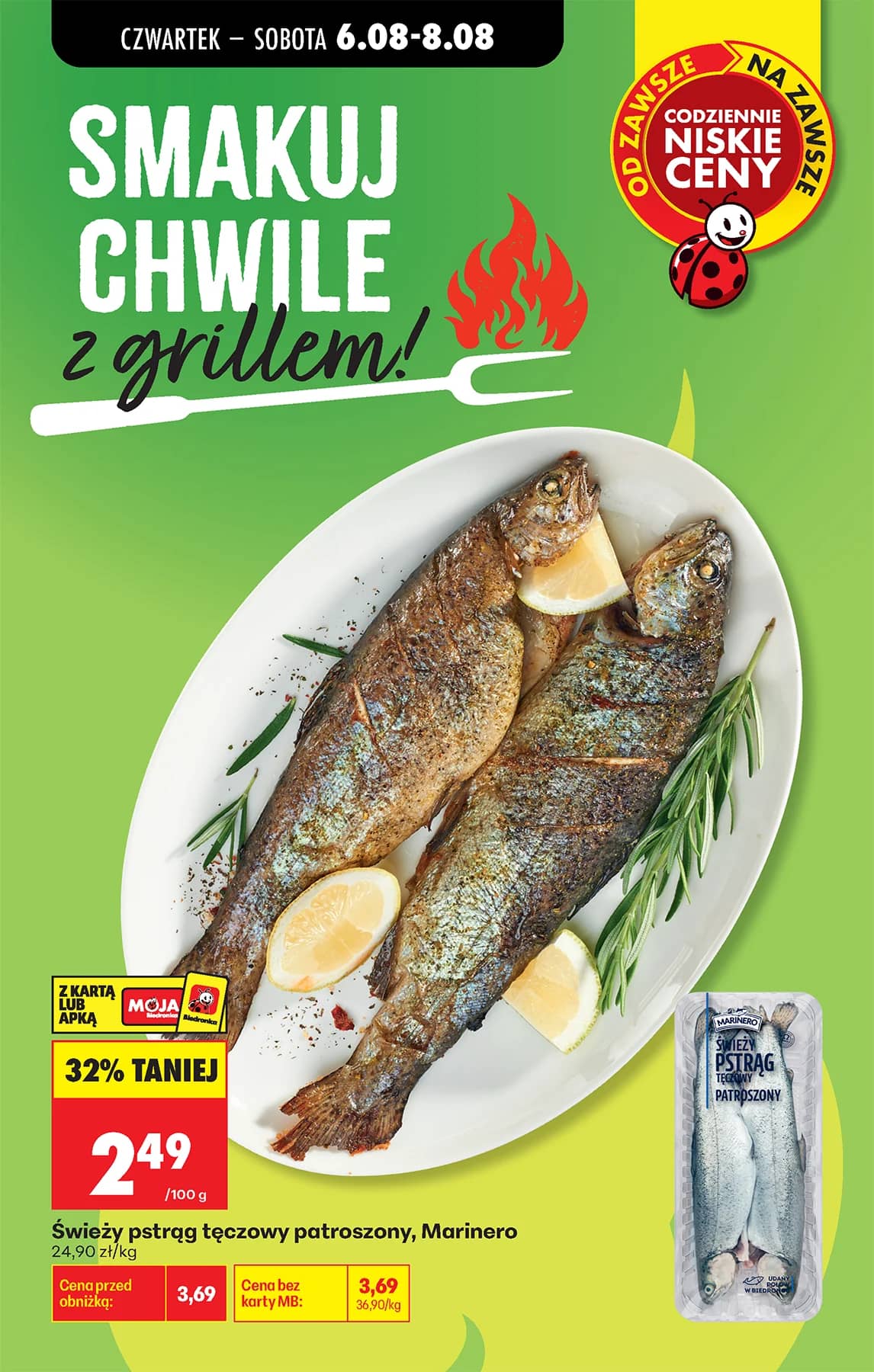 Biedronka - Codziennie niskie ceny P - oferta od 06.08 43 puslapis
