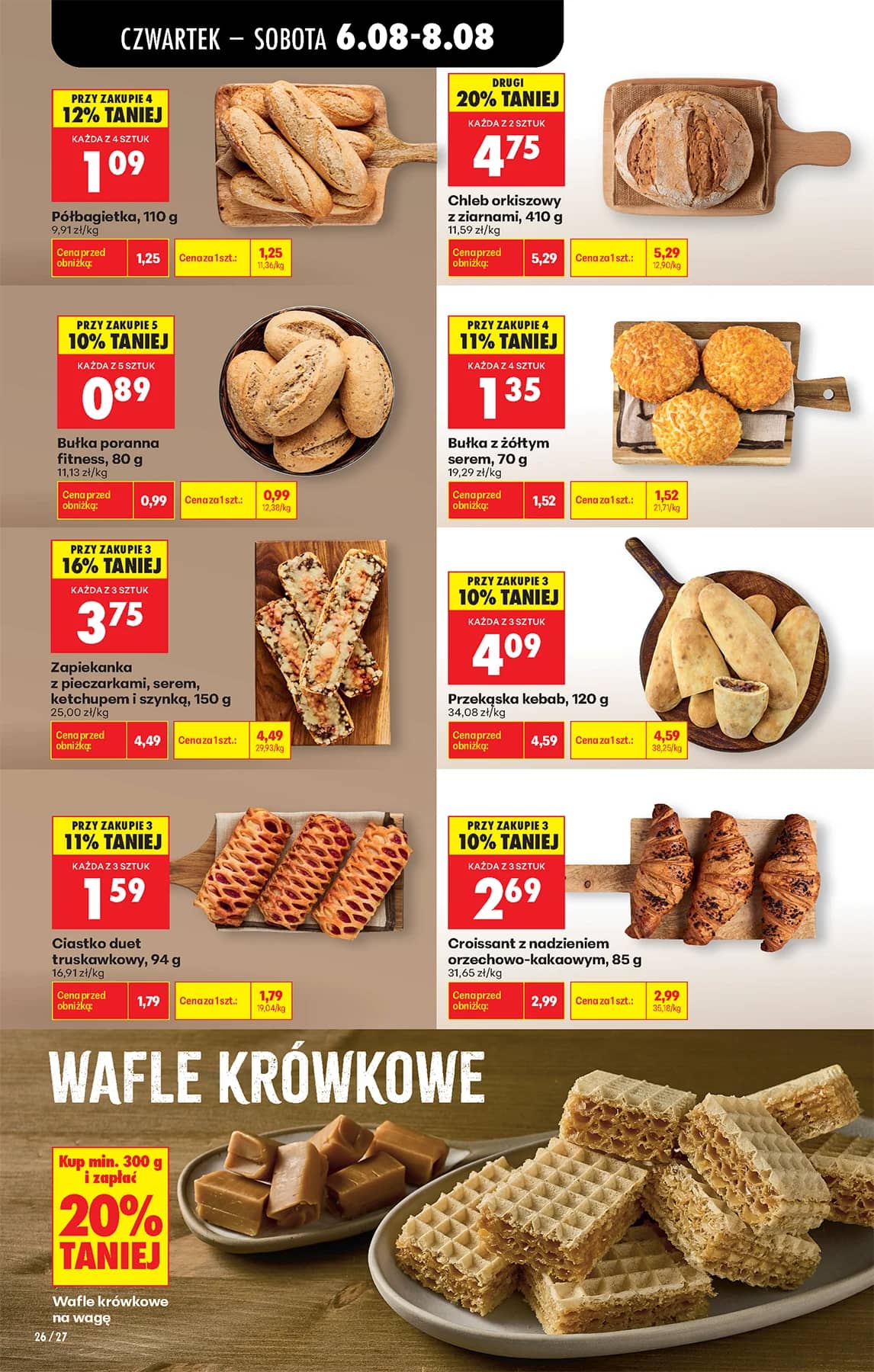 Biedronka - Codziennie niskie ceny P - oferta od 06.08 44 puslapis