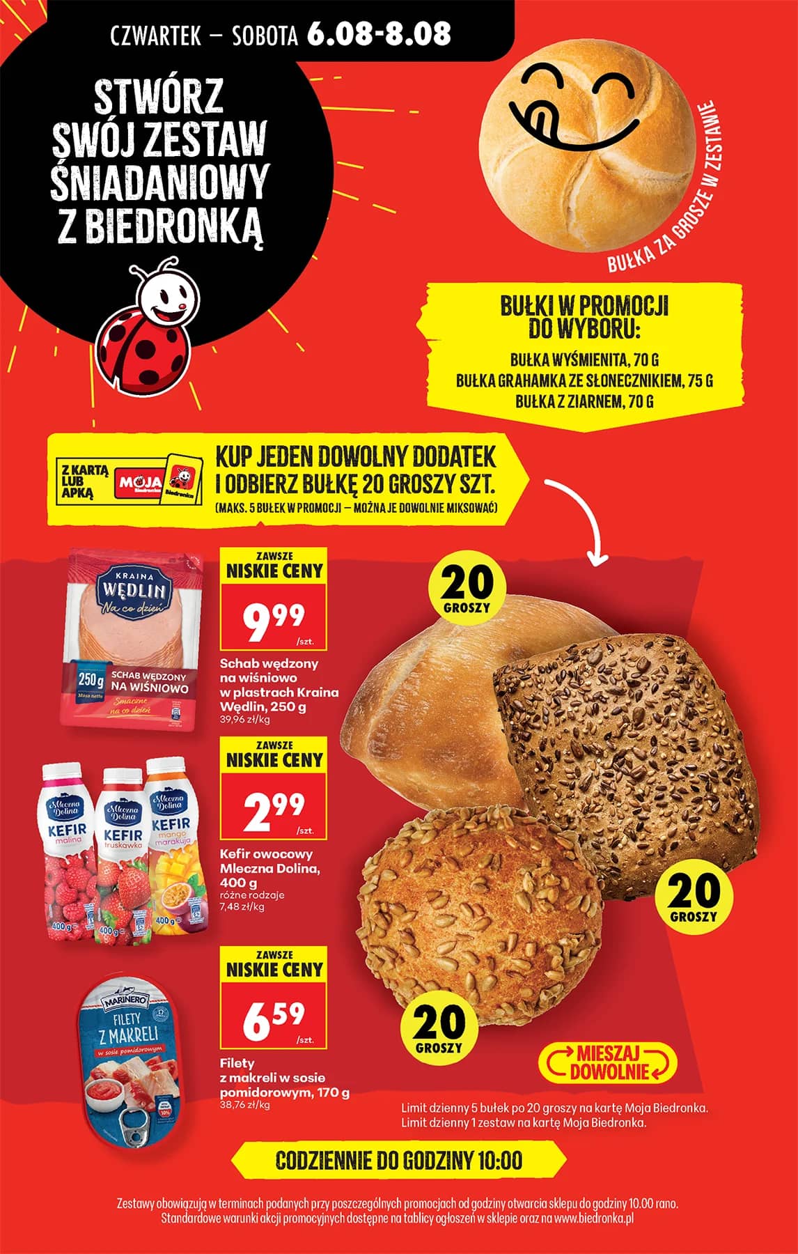 Biedronka - Codziennie niskie ceny P - oferta od 06.08 46 puslapis