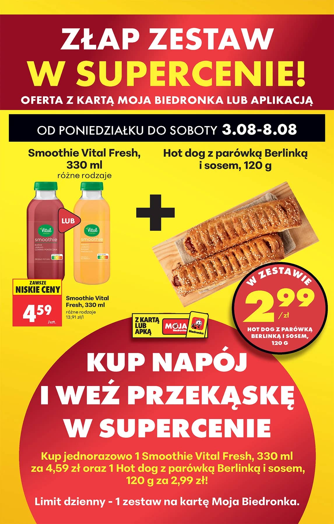 Biedronka - Codziennie niskie ceny P - oferta od 06.08 47 puslapis