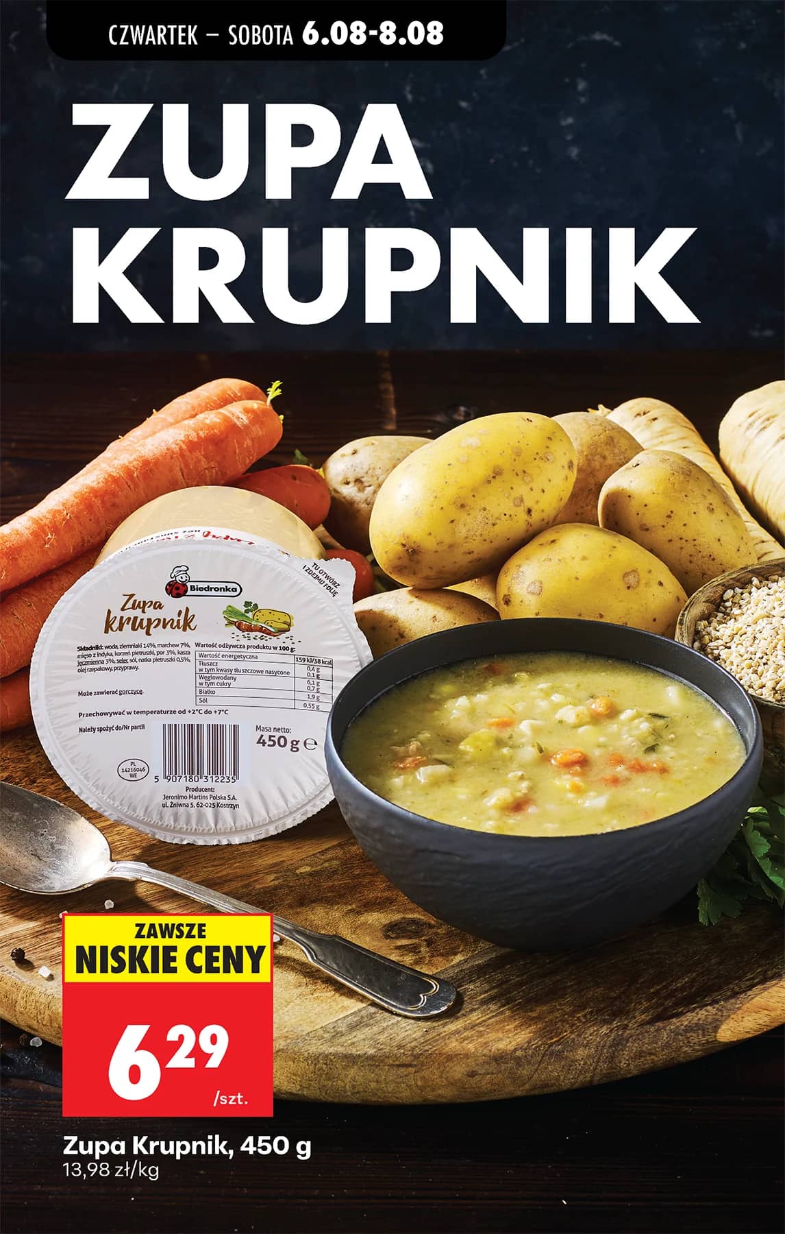 Biedronka - Codziennie niskie ceny P - oferta od 06.08 49 puslapis
