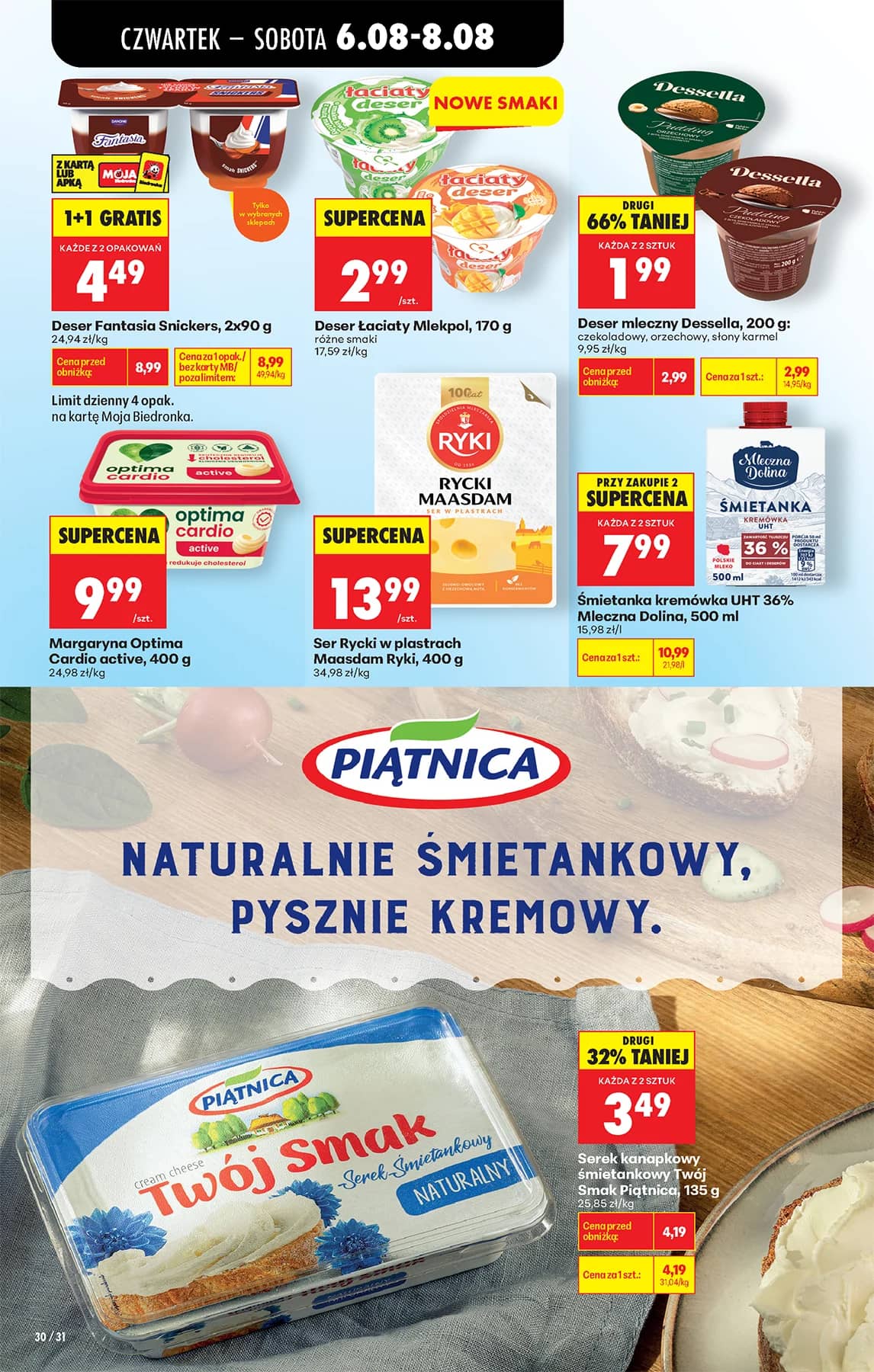 Biedronka - Codziennie niskie ceny P - oferta od 06.08 52 puslapis